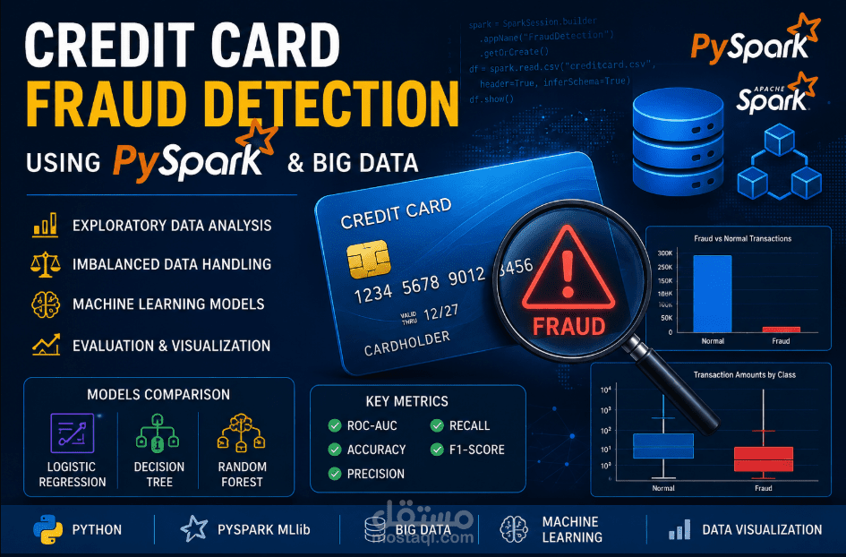 Building a Credit Card Fraud Detection System with PySpark