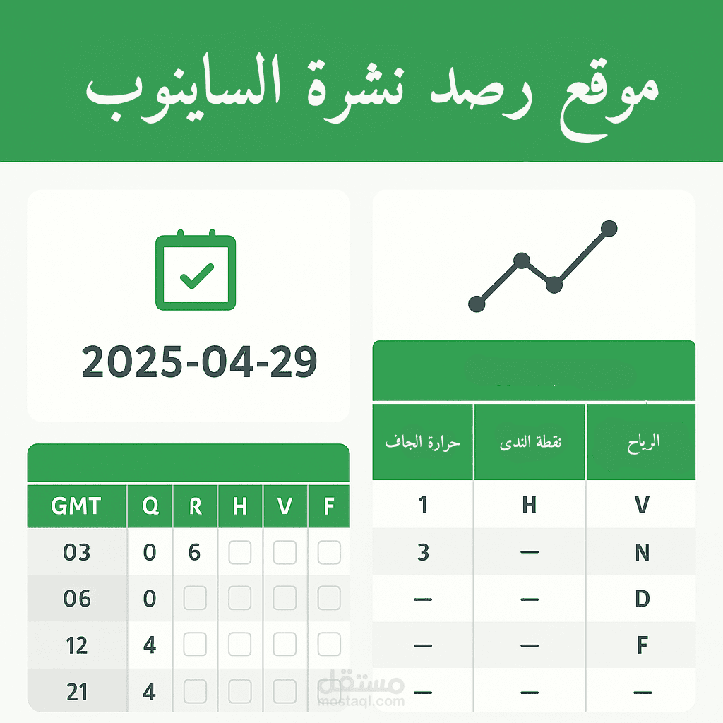 نظام الراصد الجوي المتكامل: الحل الرقمي الأمثل لإدارة بيانات الطقس بدقة وكفاءة