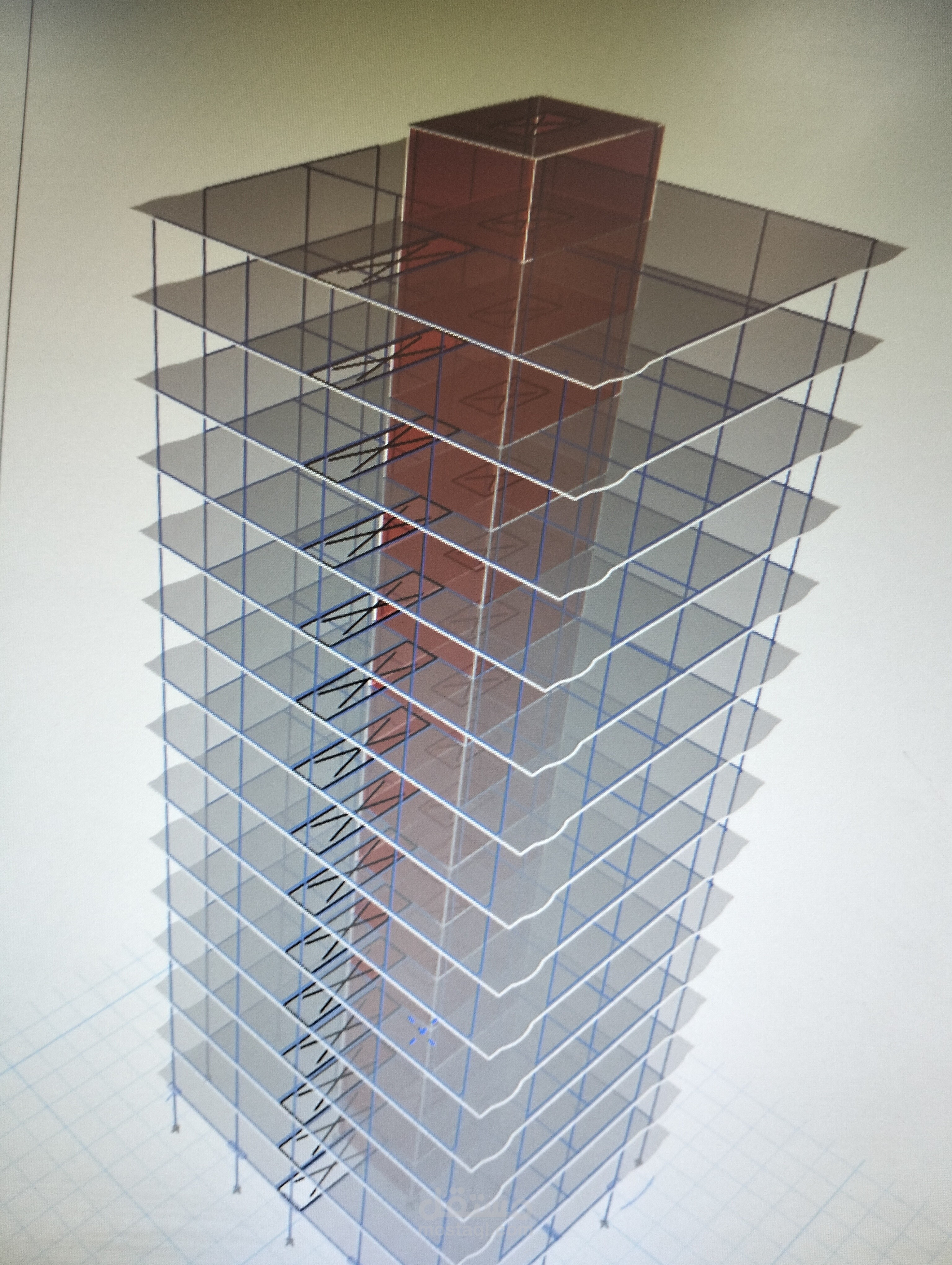 مشروع سكني لعماره ١٥ دور وارضي علي الايتابس