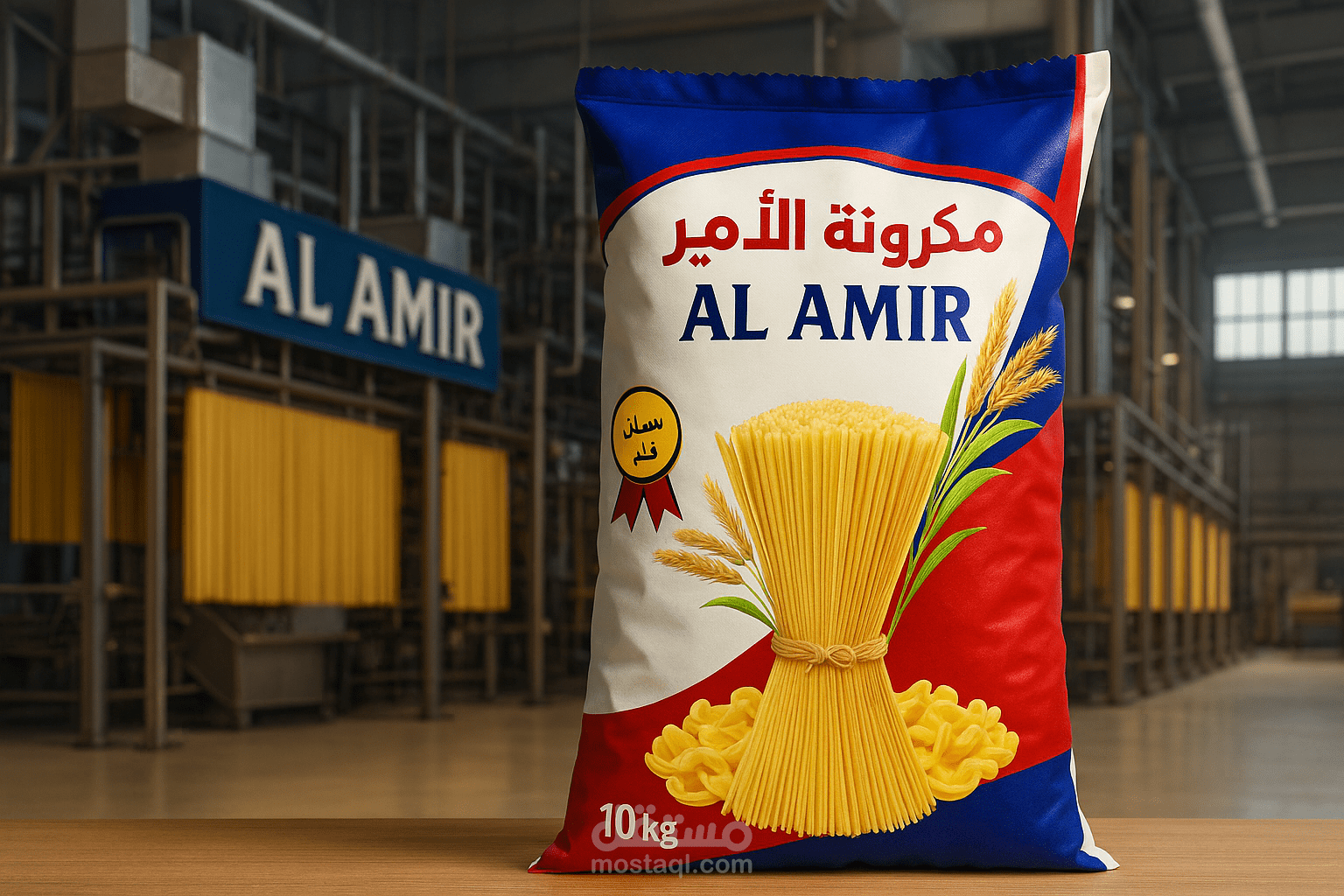 مصنع مكرونة الأمير اعلان للمصنع