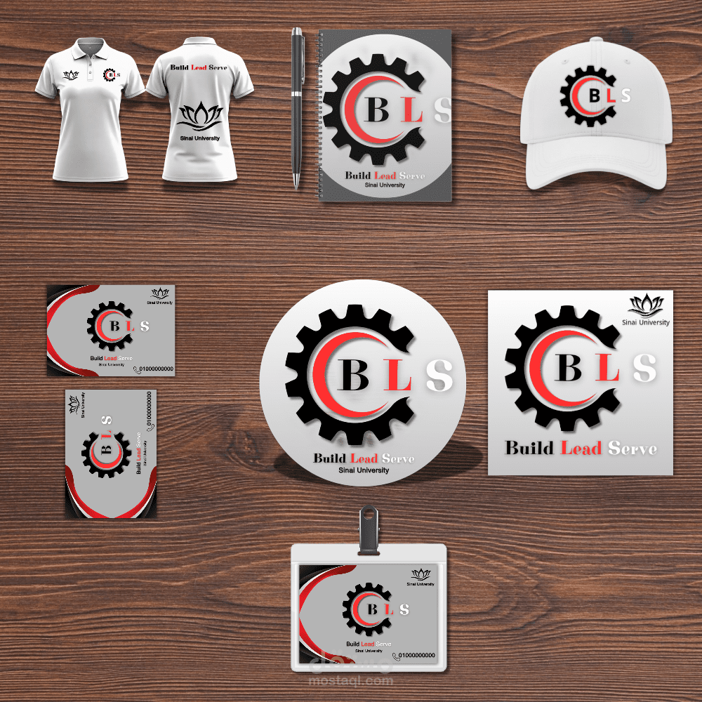 هوية بصرية لفريق كشافة جامعة سيناء