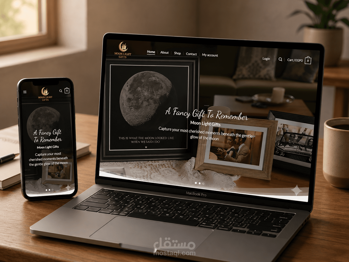 مون لايت جيفتس – متجر إلكتروني للهدايا المخصصة