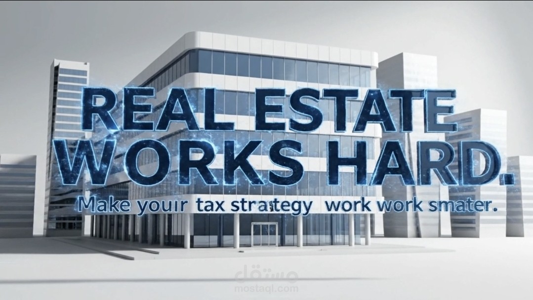 فيديو توضيحي – Real Estate Cost Segregation