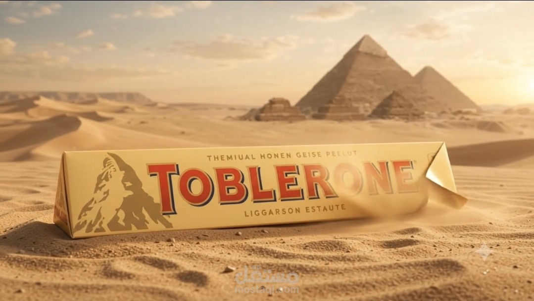 إعلان سينمائي لشوكولاتة Toblerone بالذكاء الاصطناعي | AI Chocolate Commercial