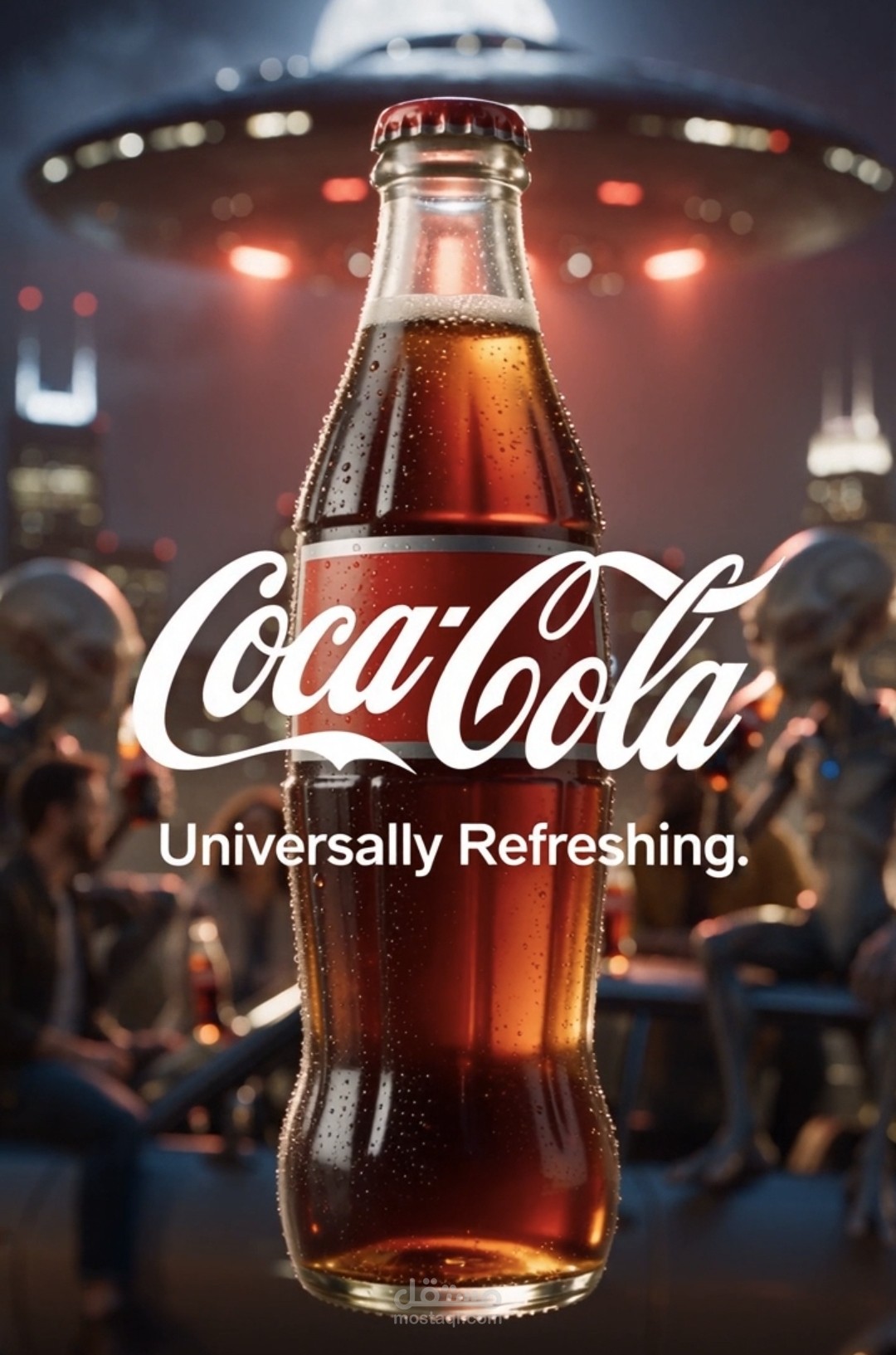 إعلان Coca-Cola بالذكاء الاصطناعي