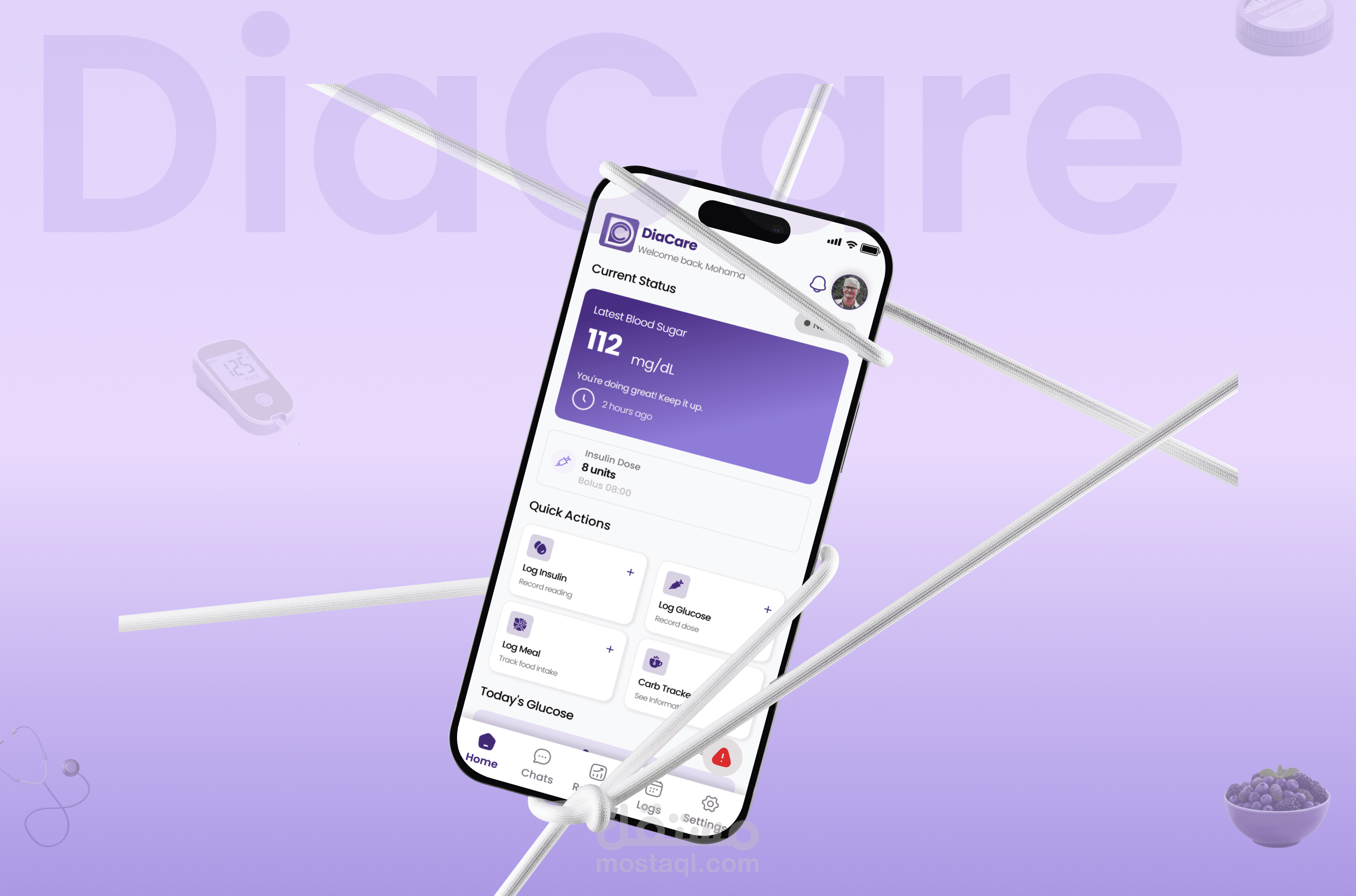 DiaCare | Smart Diabetes Monitoring