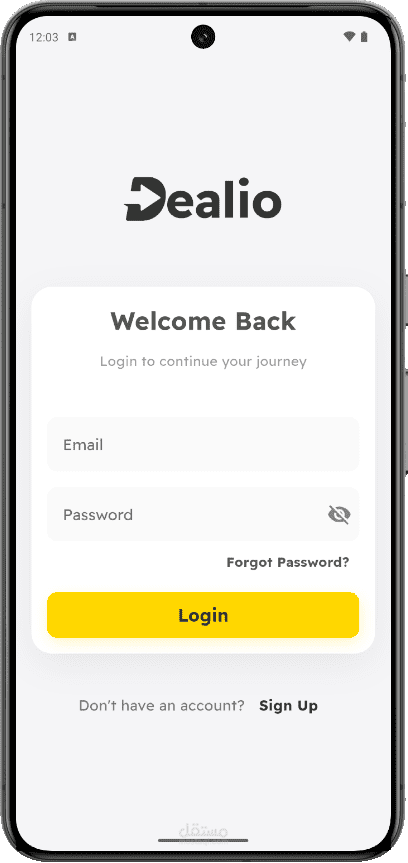 نظام توثيق مستخدمين احترافي مرتبـط بـ REST API - Flutter