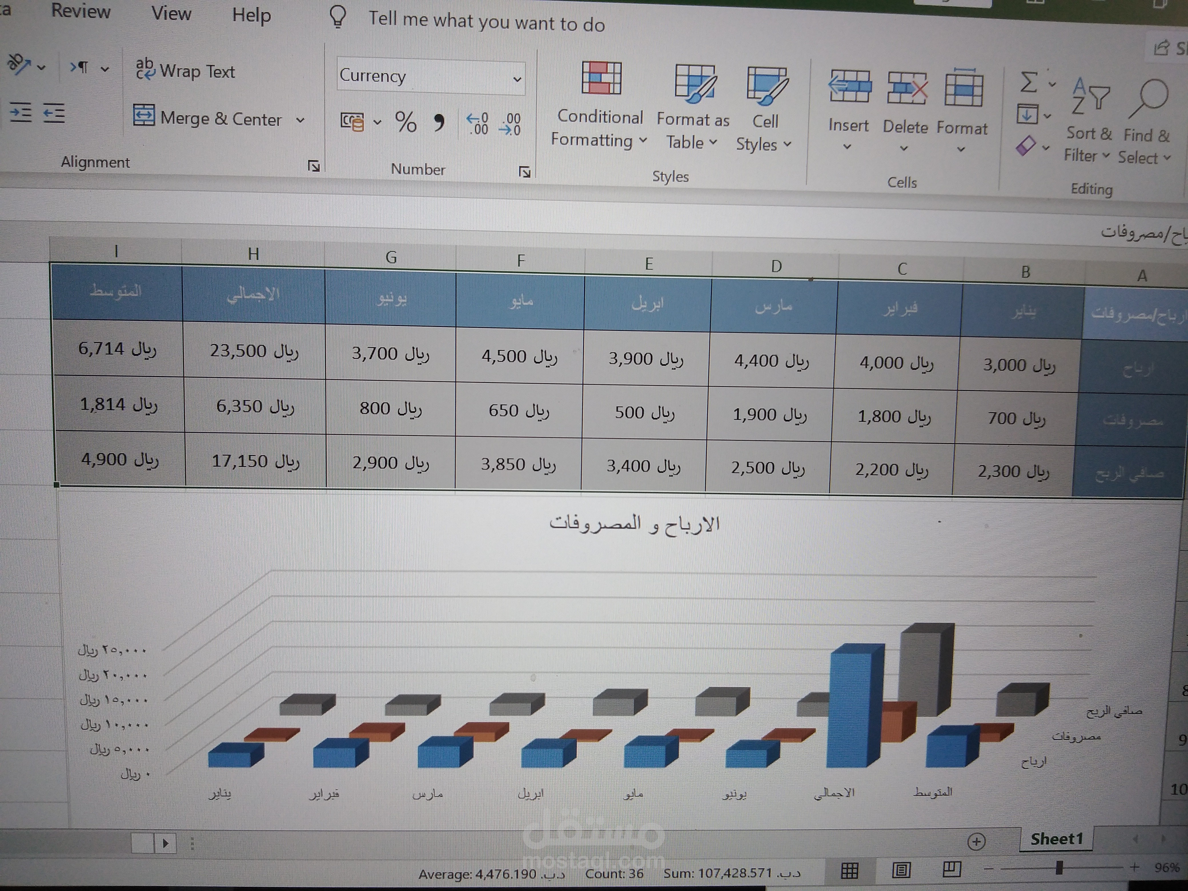 ادخال البيانات