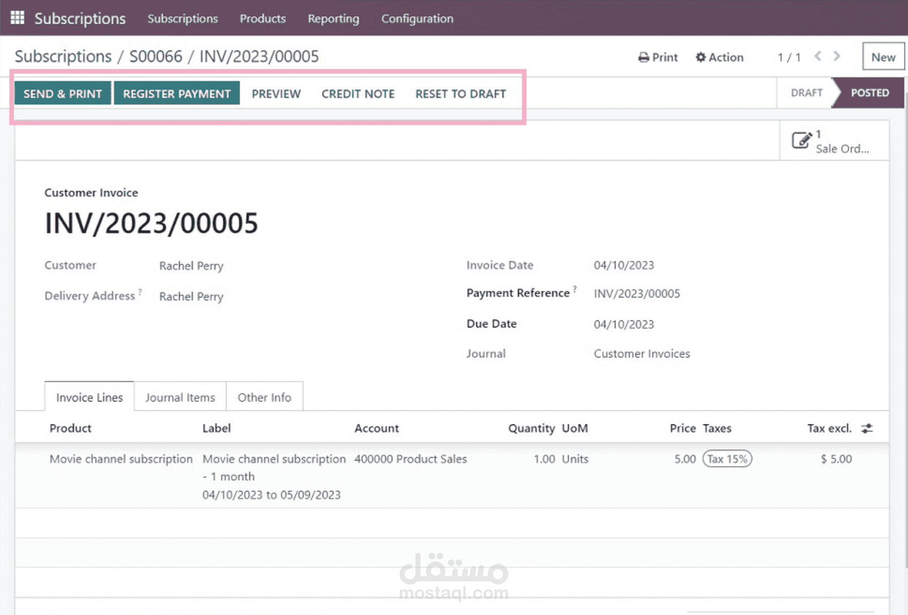 إعداد نظام Odoo Community لشركة تسويق رقمي