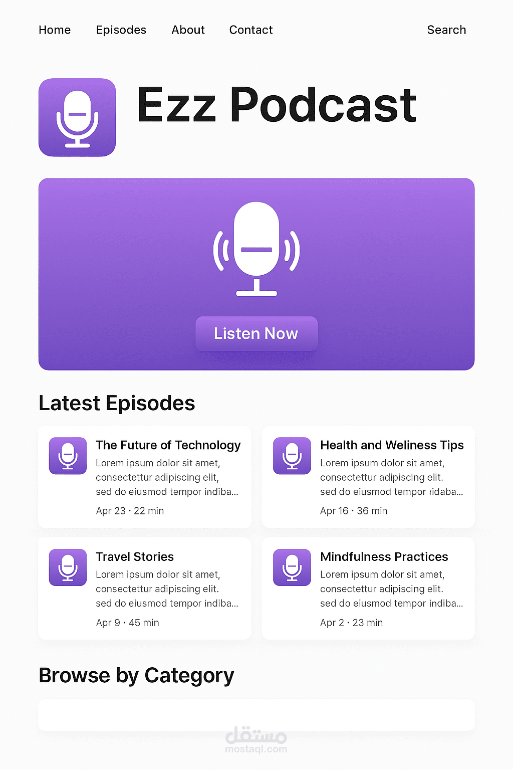 موقع Ezz Podcast