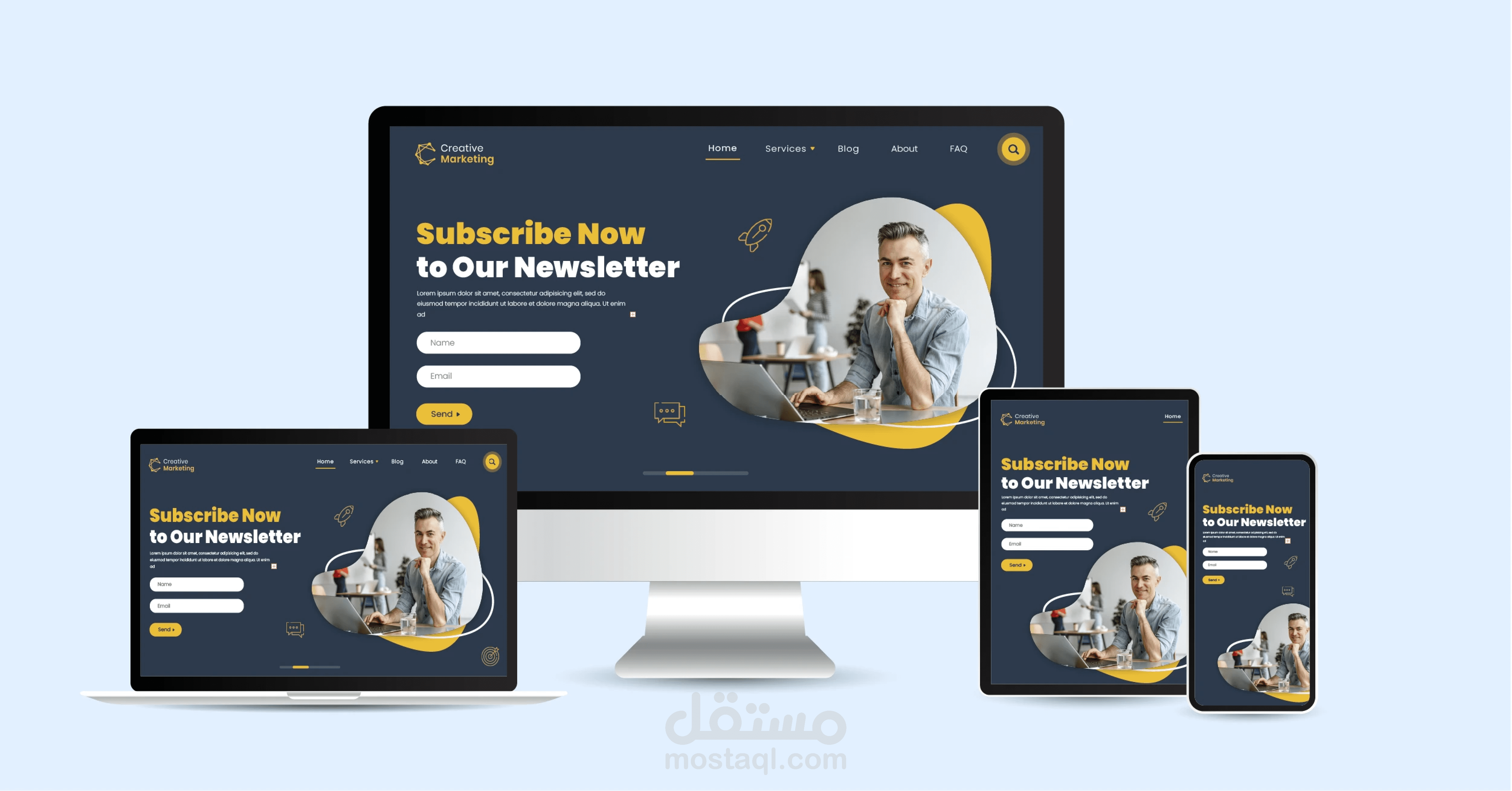 موقع Creative Marketing