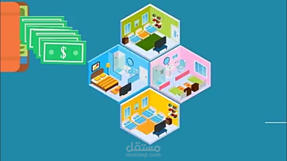 موشن جرافيك لشركة سكنات مدرار سلطنة عمان