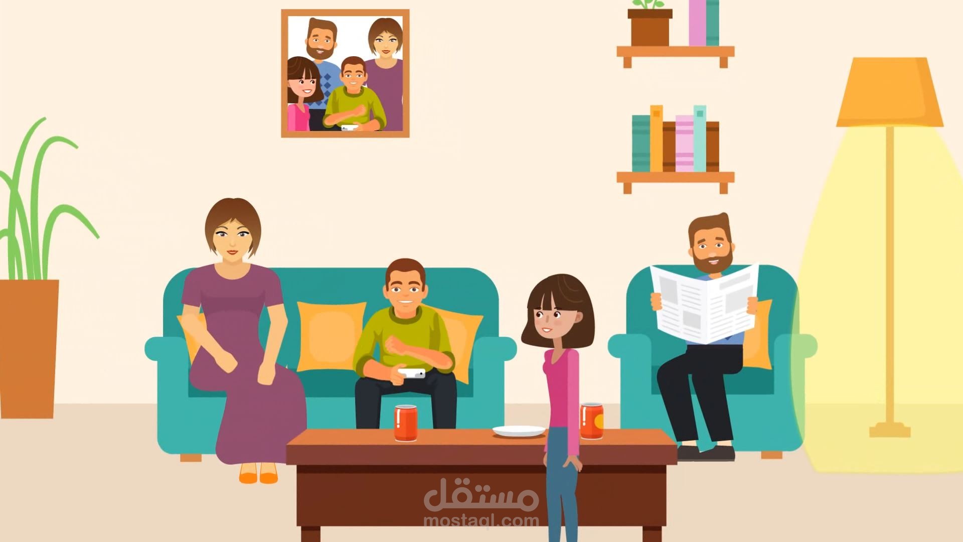 موشن جرافيك شرح موقع ترك سوق (السعودية)