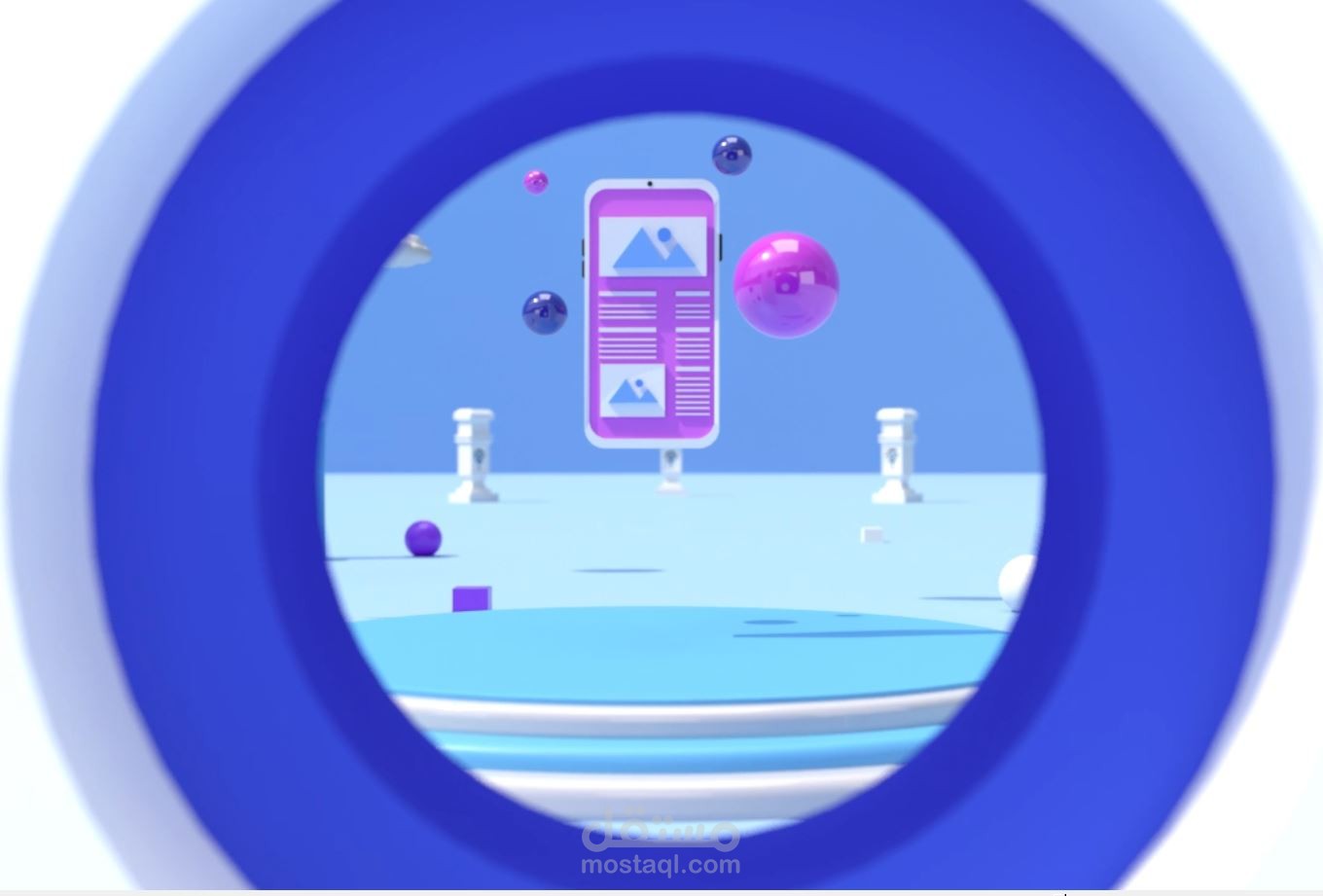 مشروع ثري دي لشركة تم تم تك للبرمجة