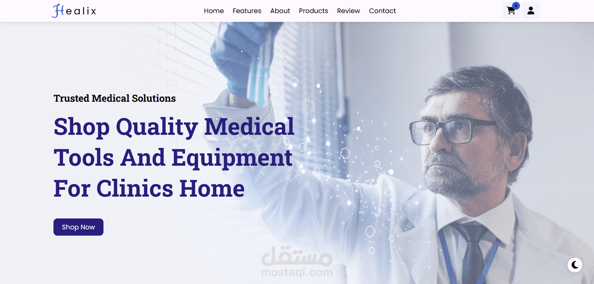 Healix — متجر مستلزمات طبية