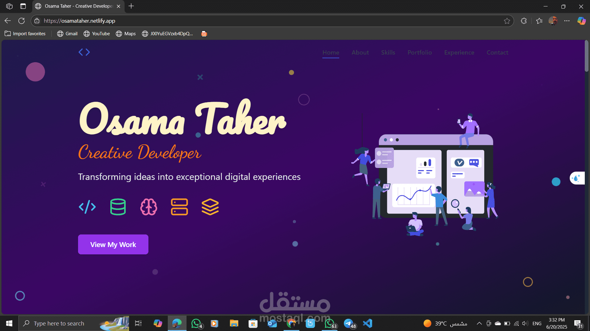 Osama Taher - Creative Developer