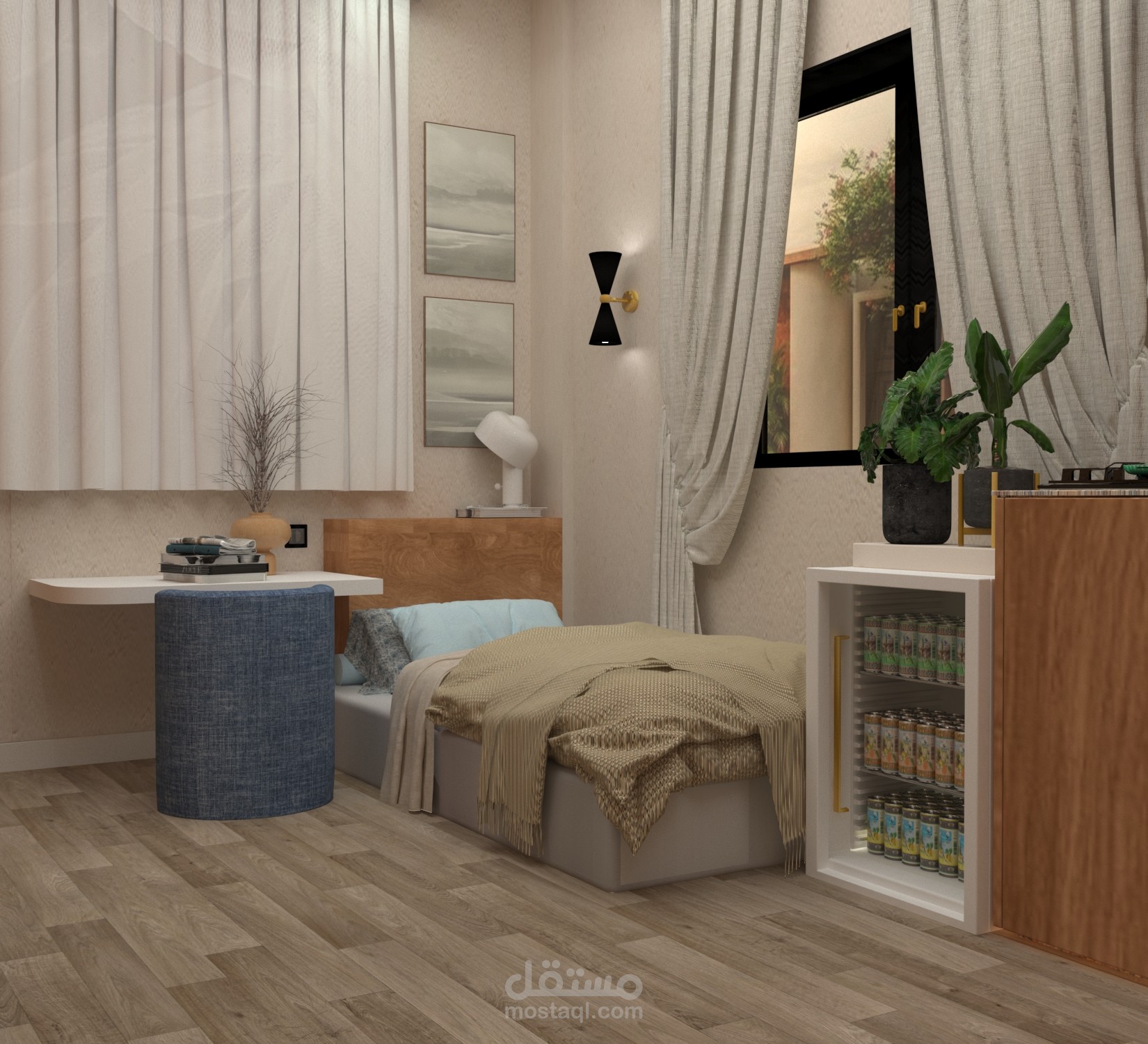 Guardian’s Nook: Security Room for a Private Villa