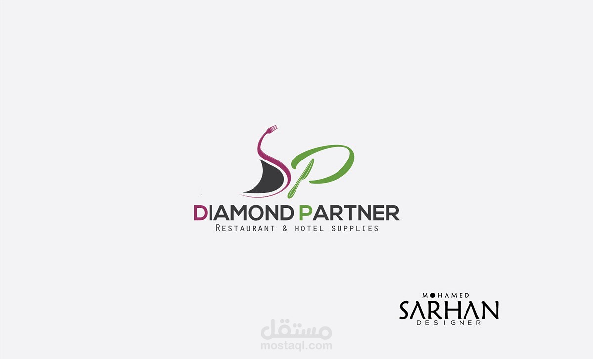 تصميم هوية Diamond Partner