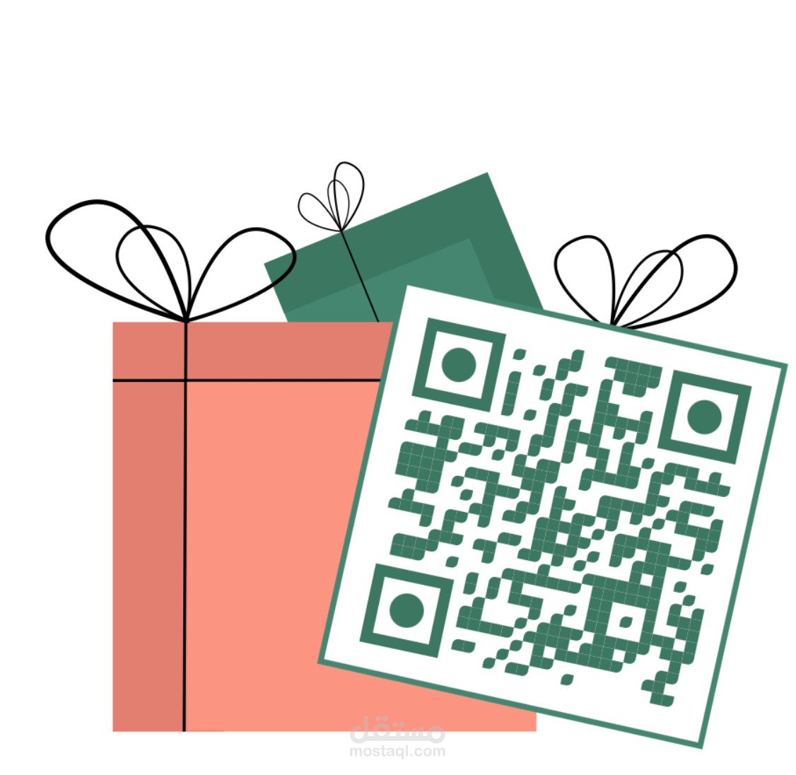 تصميم وإنشاء Qr code باحترافيه وبأشكال مختلفة وإضافته علي بزنس كارد