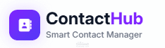 ContactHub – نظام إدارة جهات الاتصال بسيط وعملي