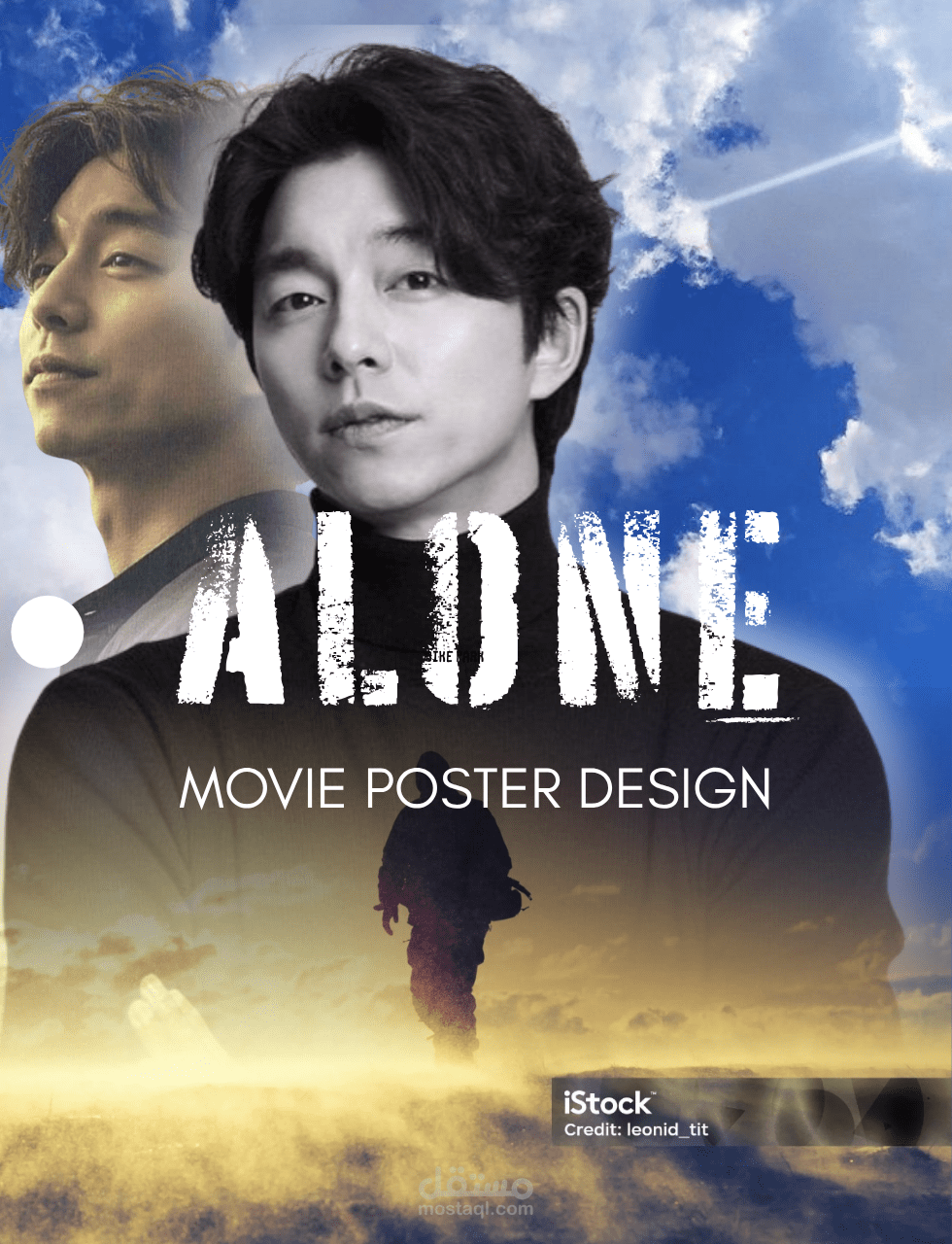 تصميم بوستر فيلم سينمائي إبداعي