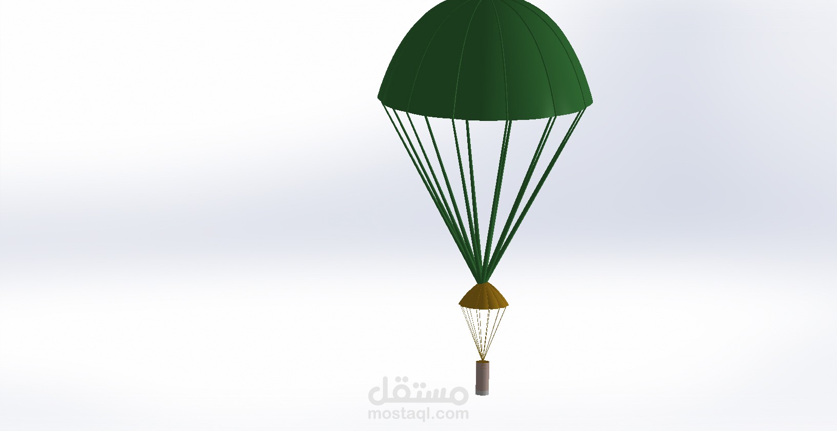 عمل تصميم ميكانيكى ل can sat project