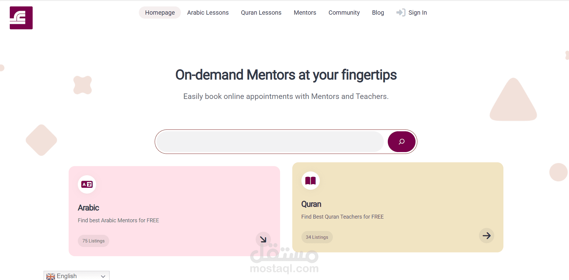 Arabic Mentor