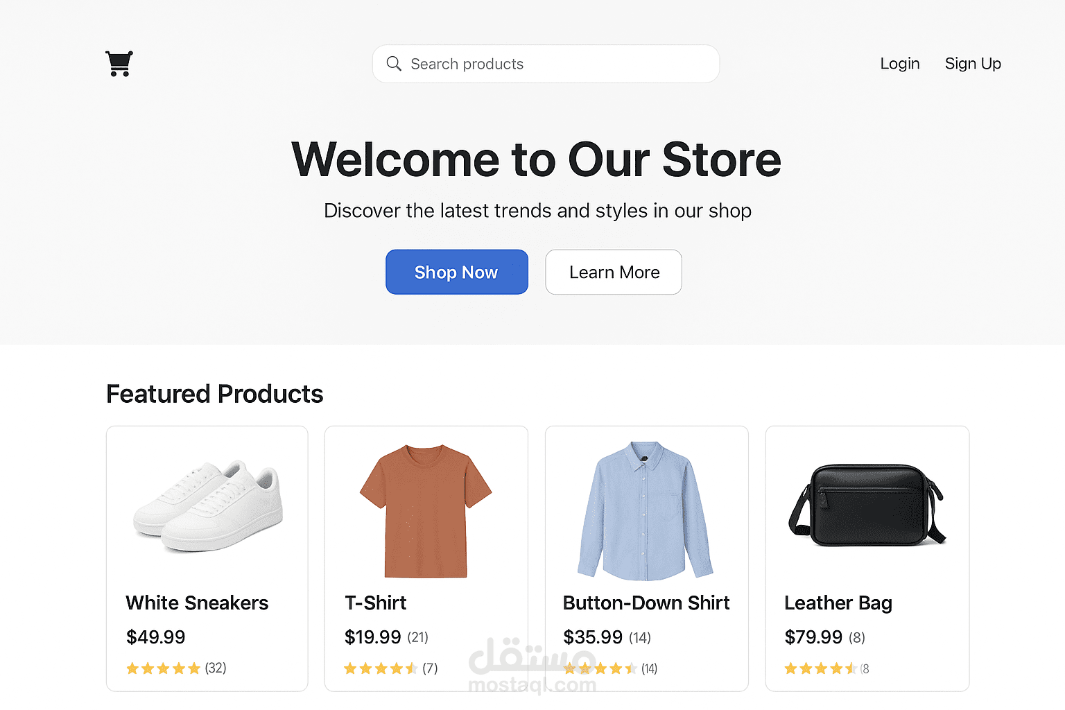 full-stack e-commerce platform