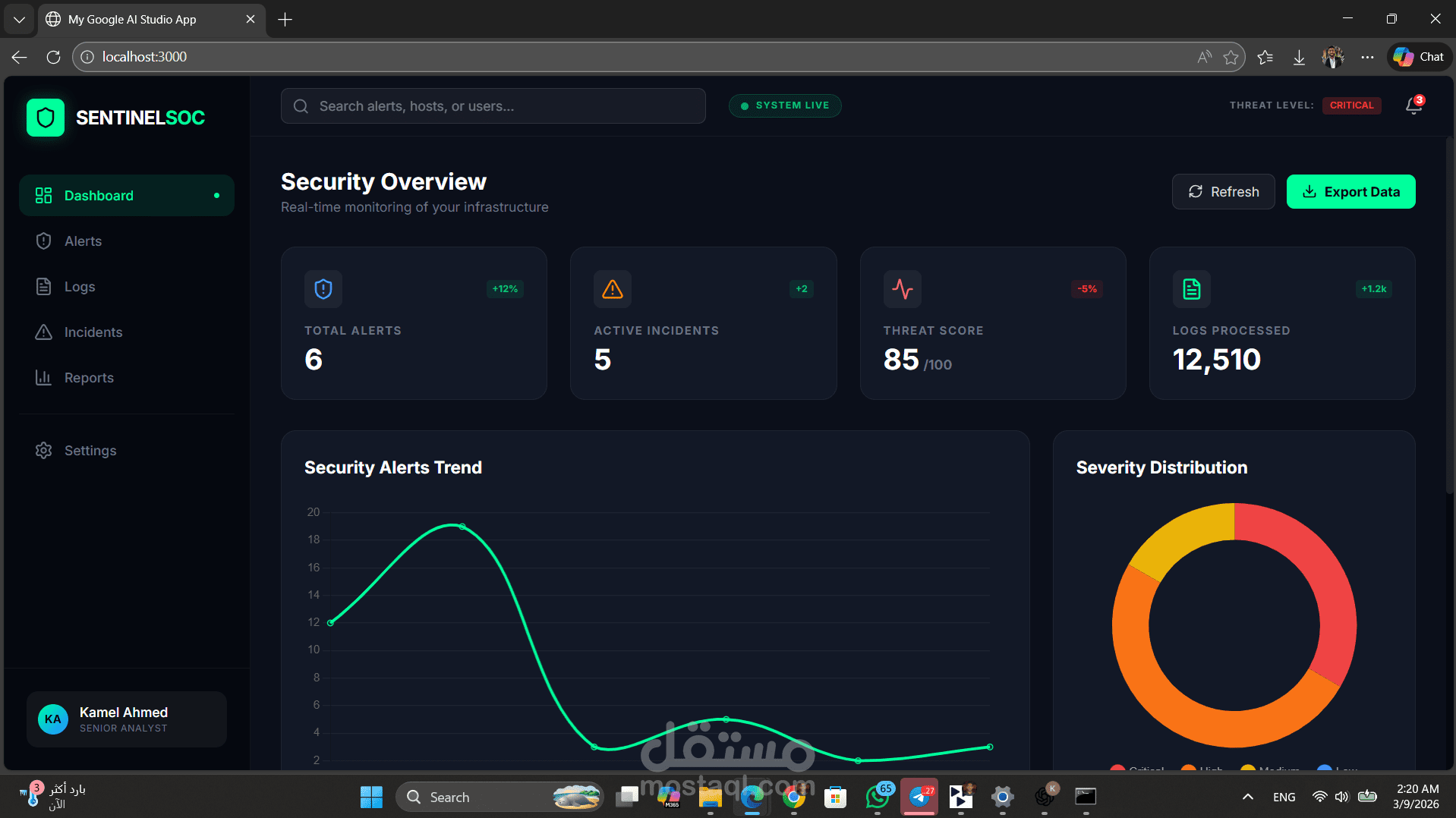 Keylogger and DLP Monitoring & Detection System