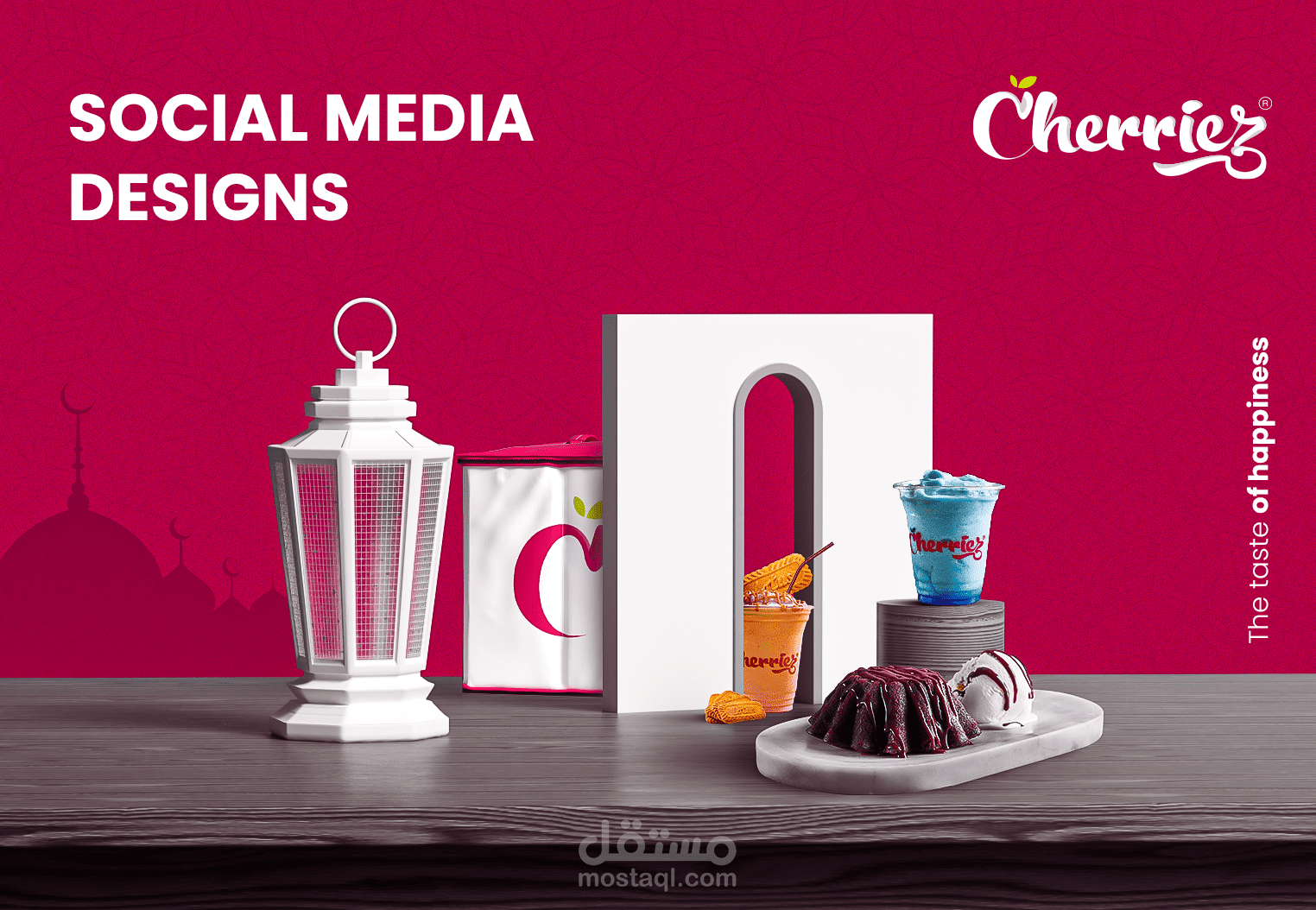cherriez  social media designs