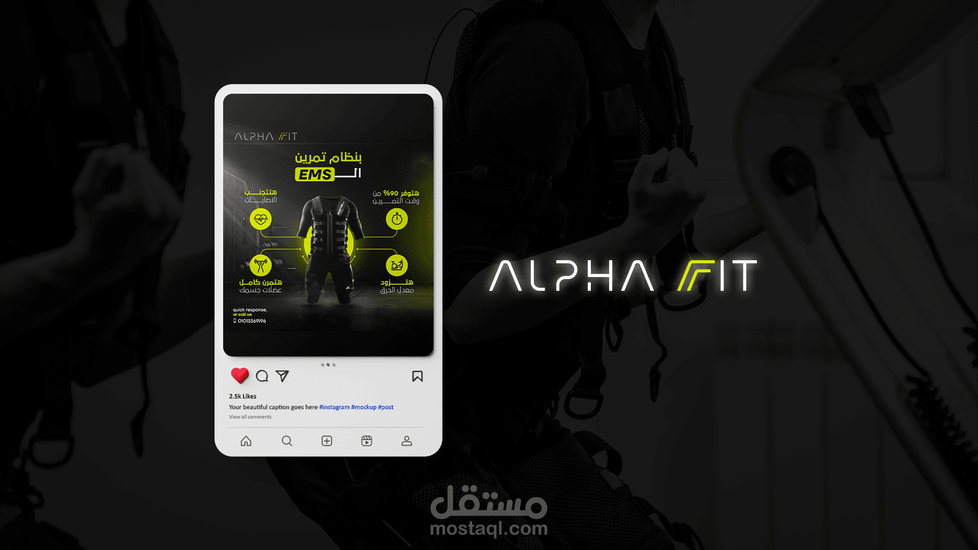 ALPHA FIT ( Social Media ads )
