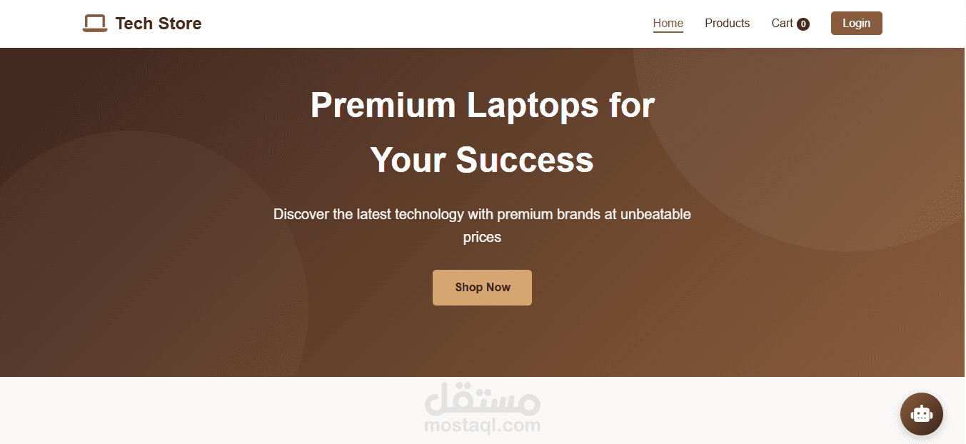 E-commerce Website with Authentication & Shopping Cart – Vanilla JS