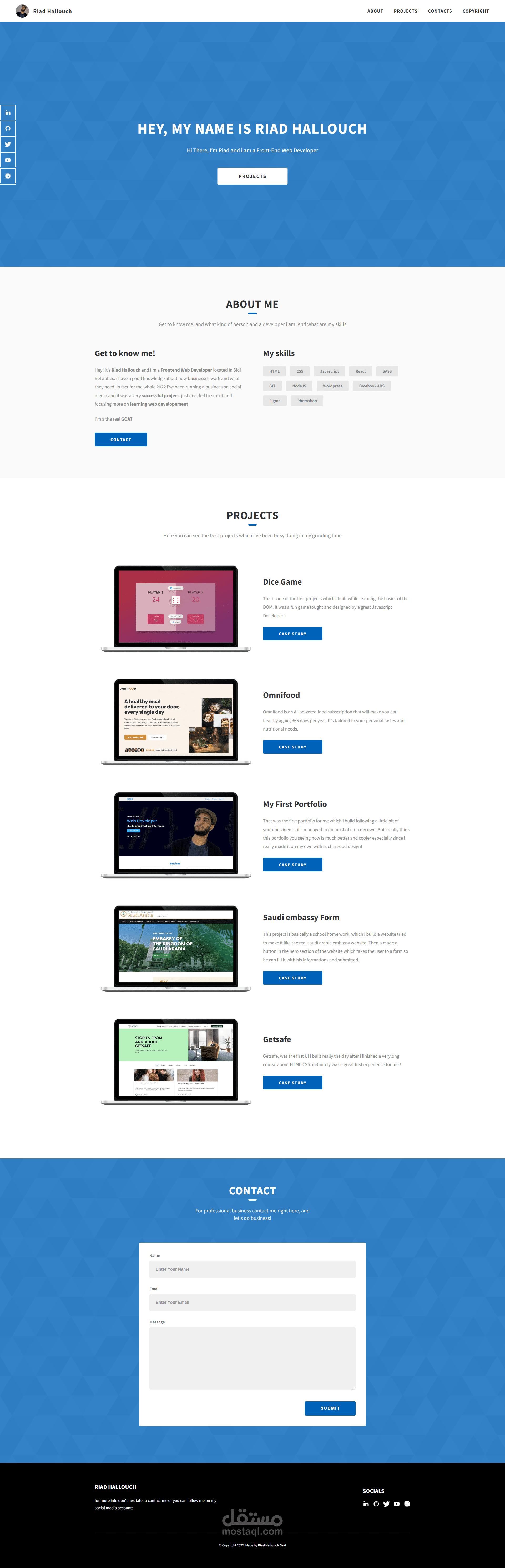 Personal portfolio