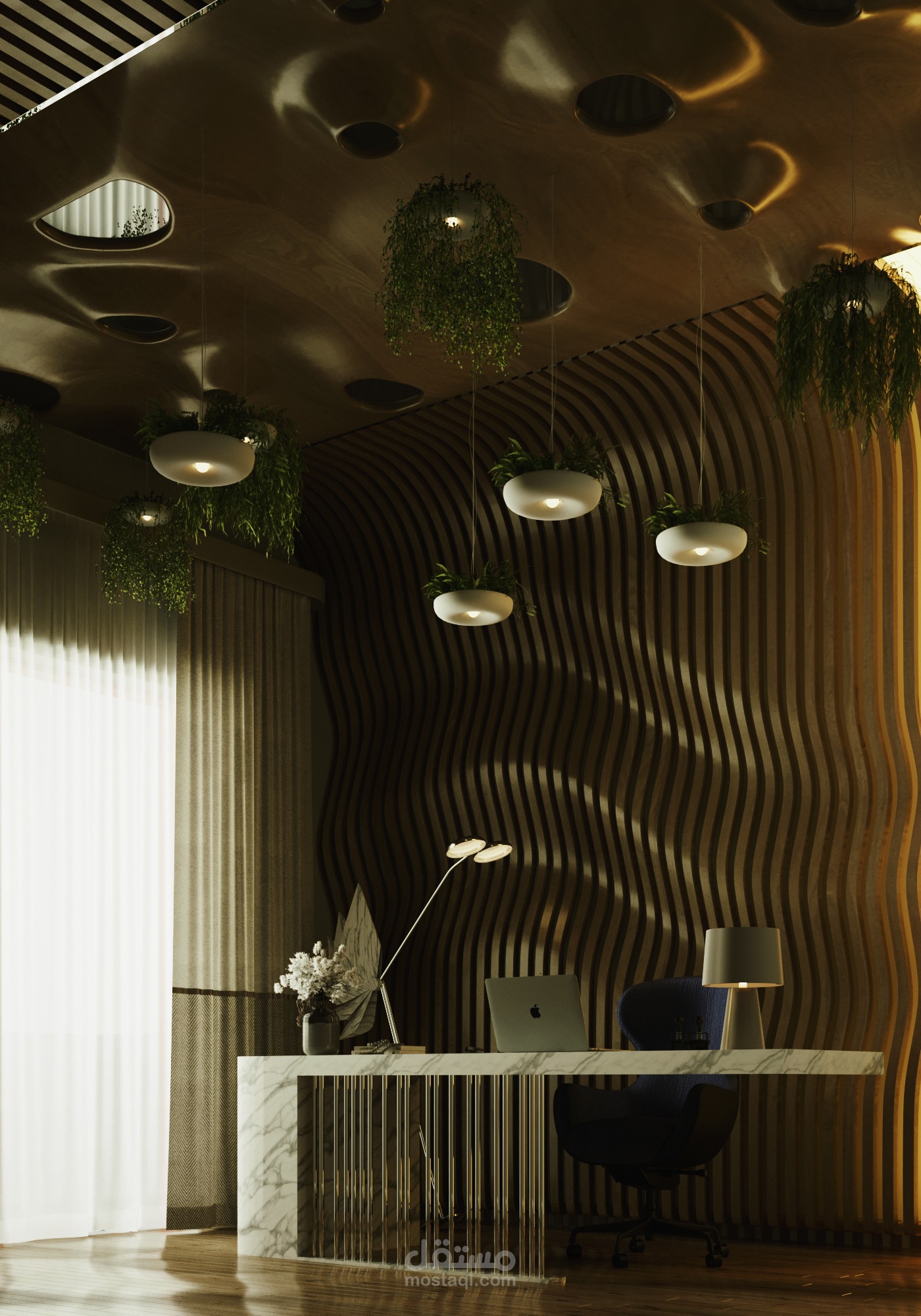 تصميم داخلي لمكتب
