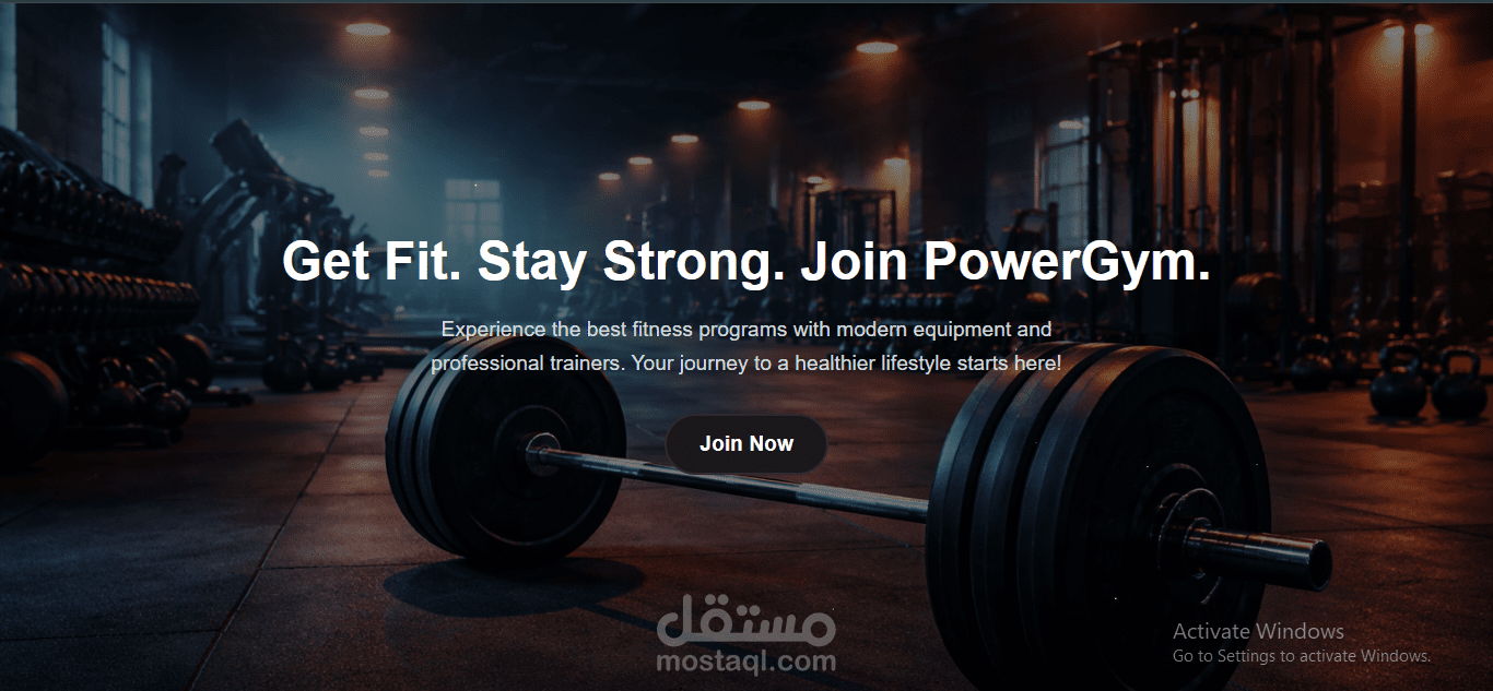 PowerGym – Get Fit, Stay Strong, Join Today