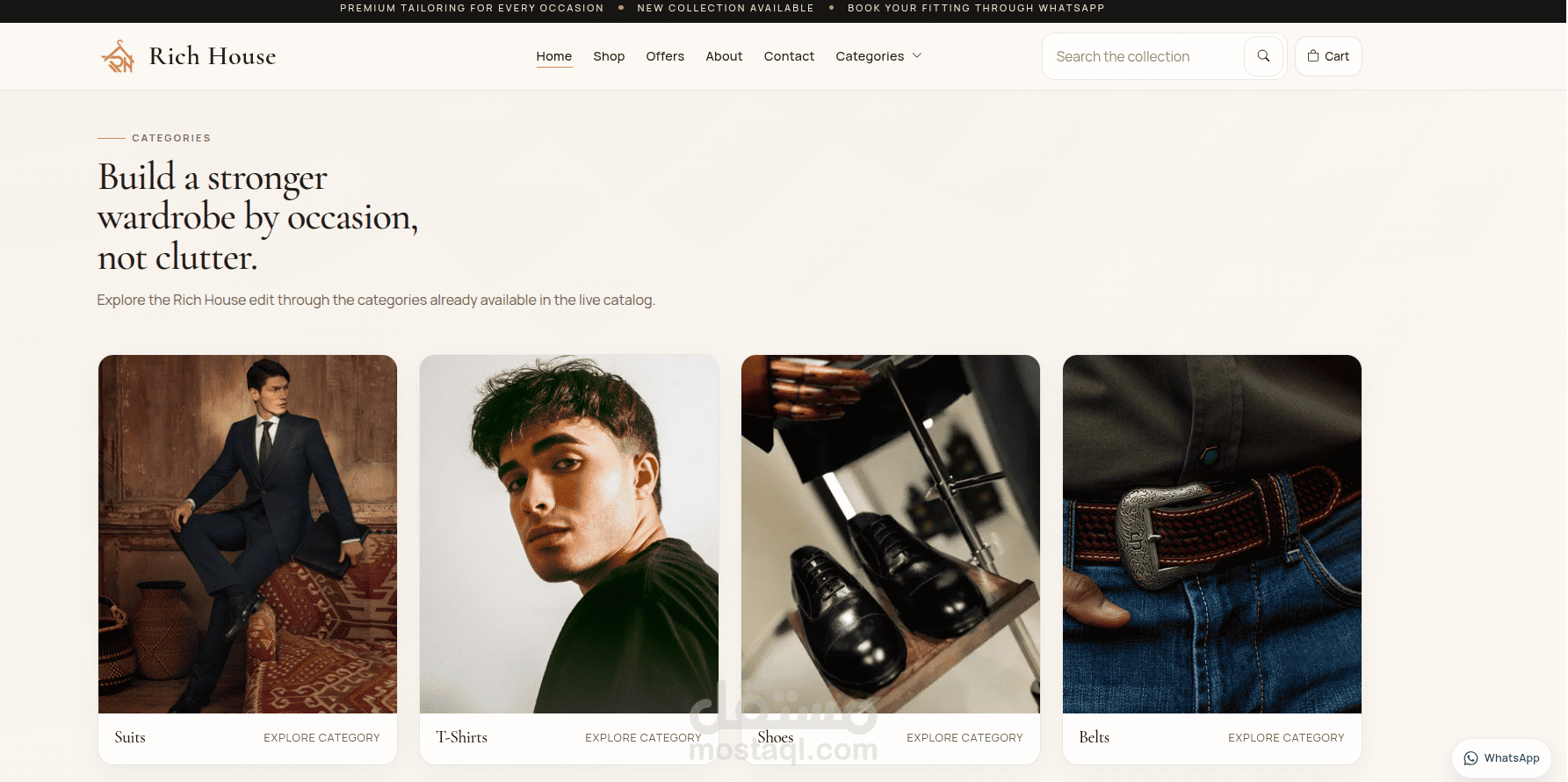 Rich House – Full-Stack E-Commerce Website