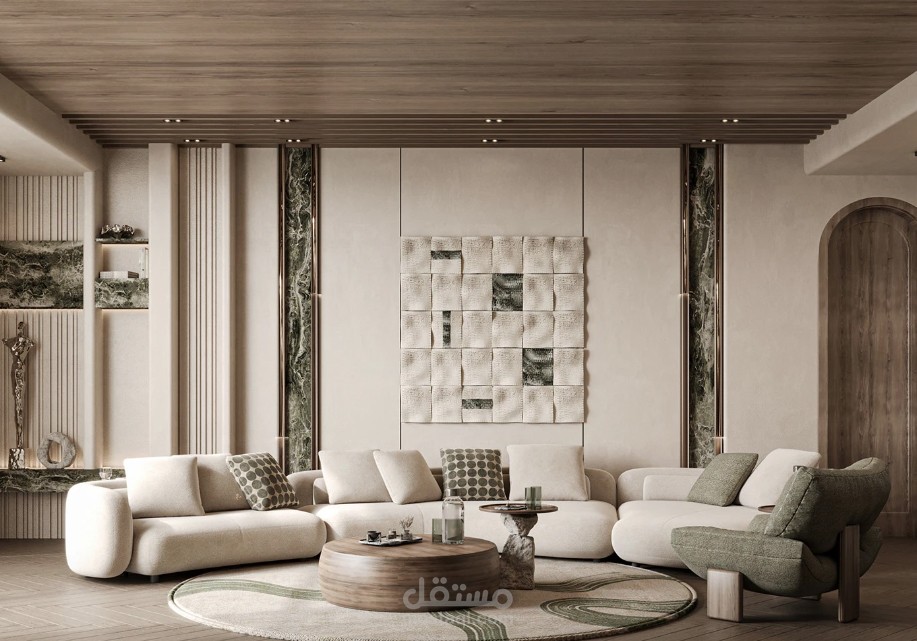 تصميم صاله استايل modern