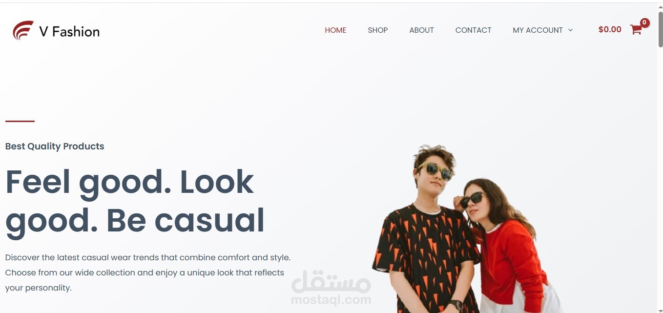 متجر إلكتروني للملابس من الصفر باستخدام ووردبريس