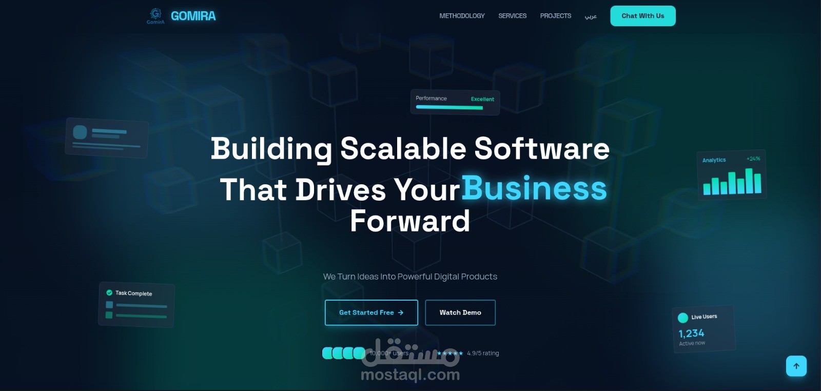 Gomira website