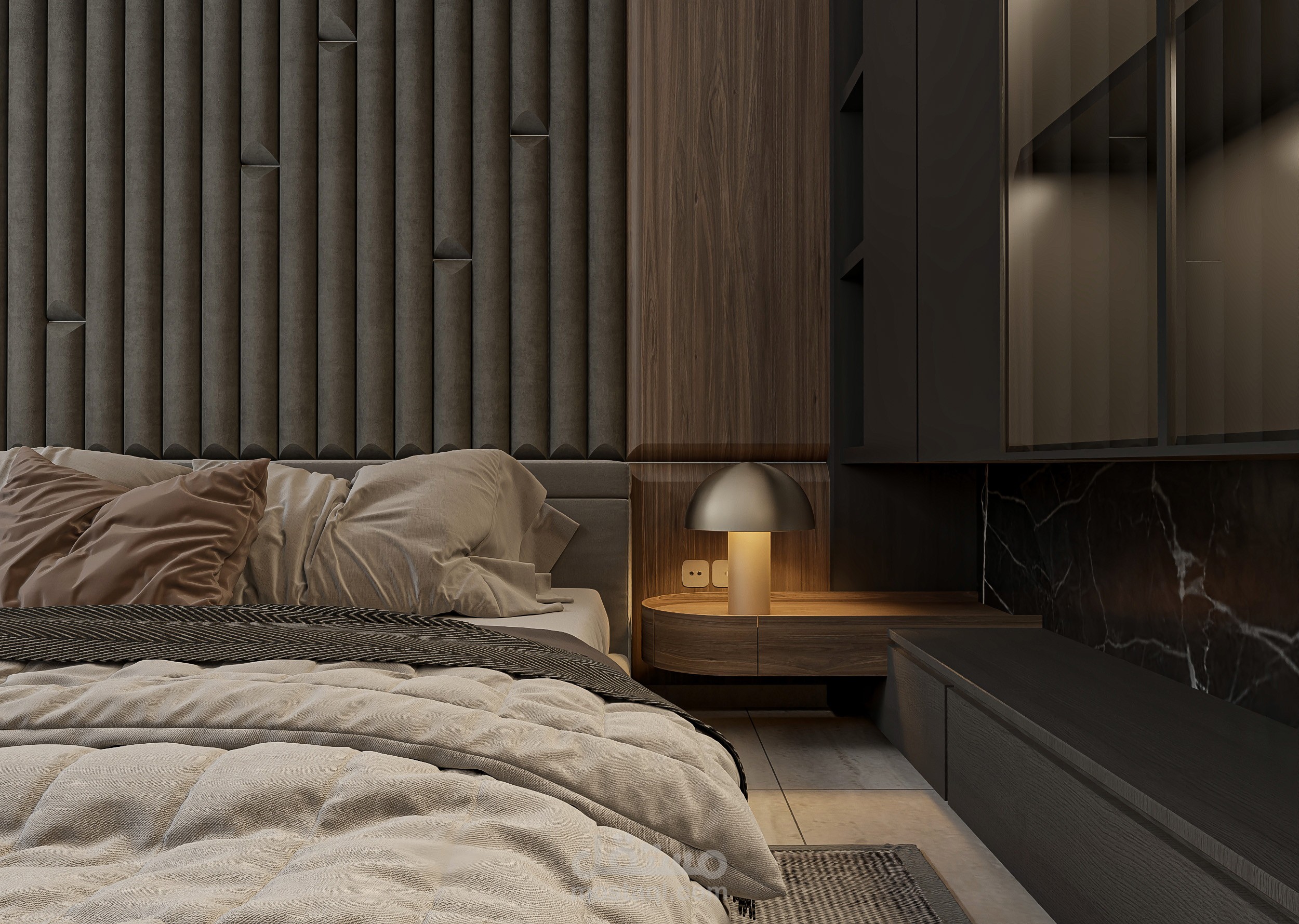 MASTER BED ROOM /MODERN STYLE