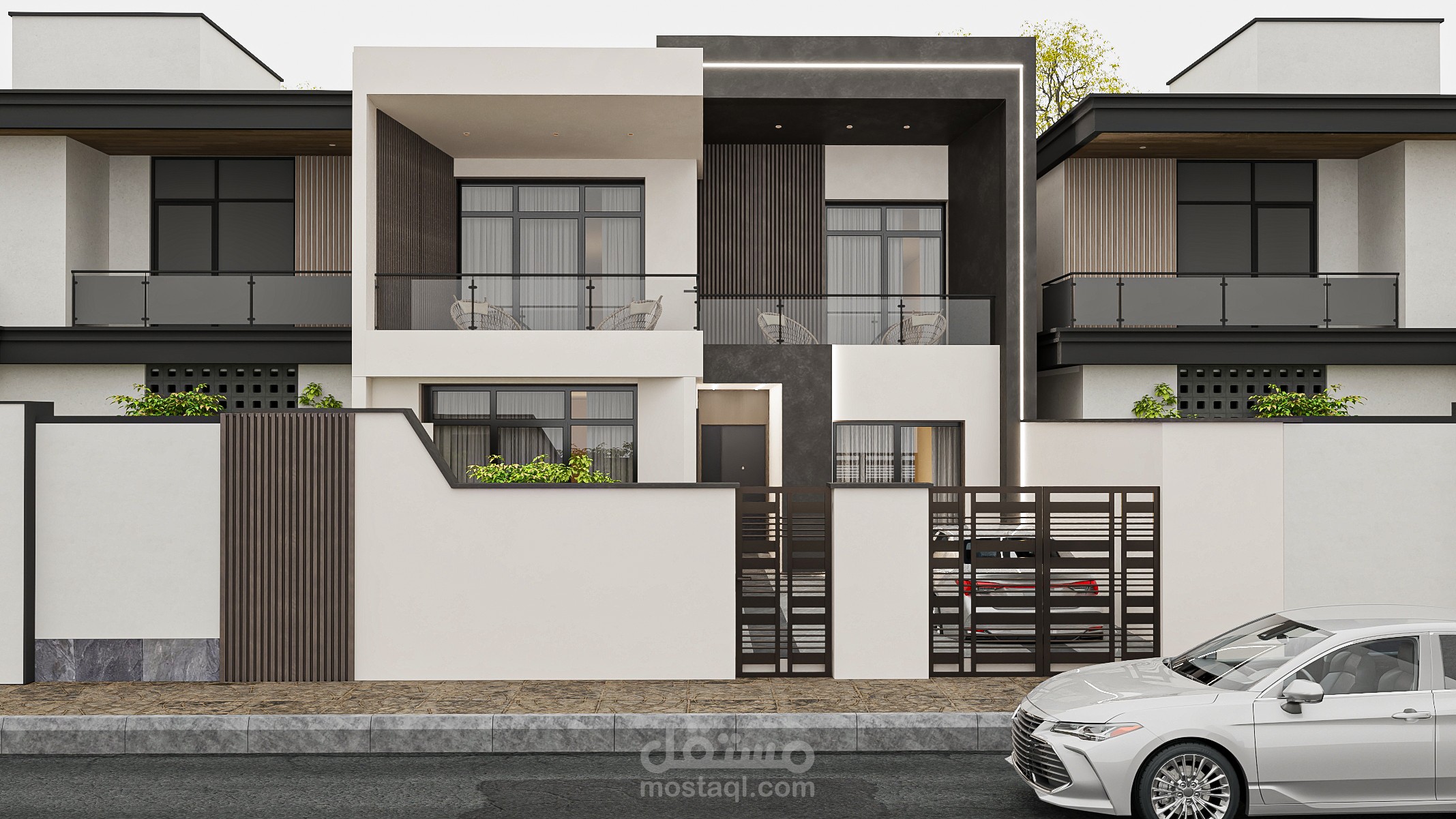 villa elevation / Iraq