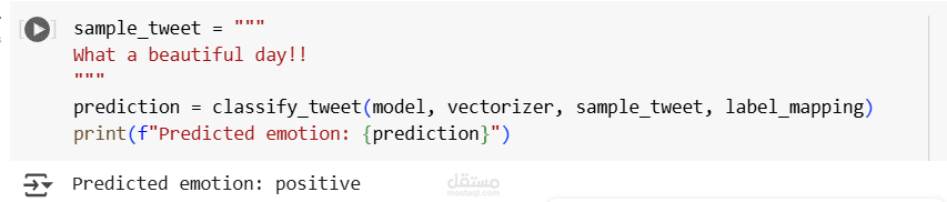 تصنيف التغريدات باستخدام Naive Bayes مع معالجة نصوص ذكية - مشروع تعلم آلي عملي