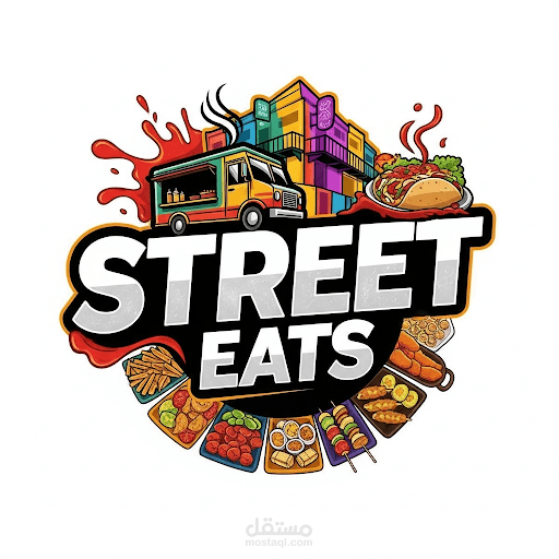 شعار "Street Eats": نكهات العالم في قلب مدينتك.