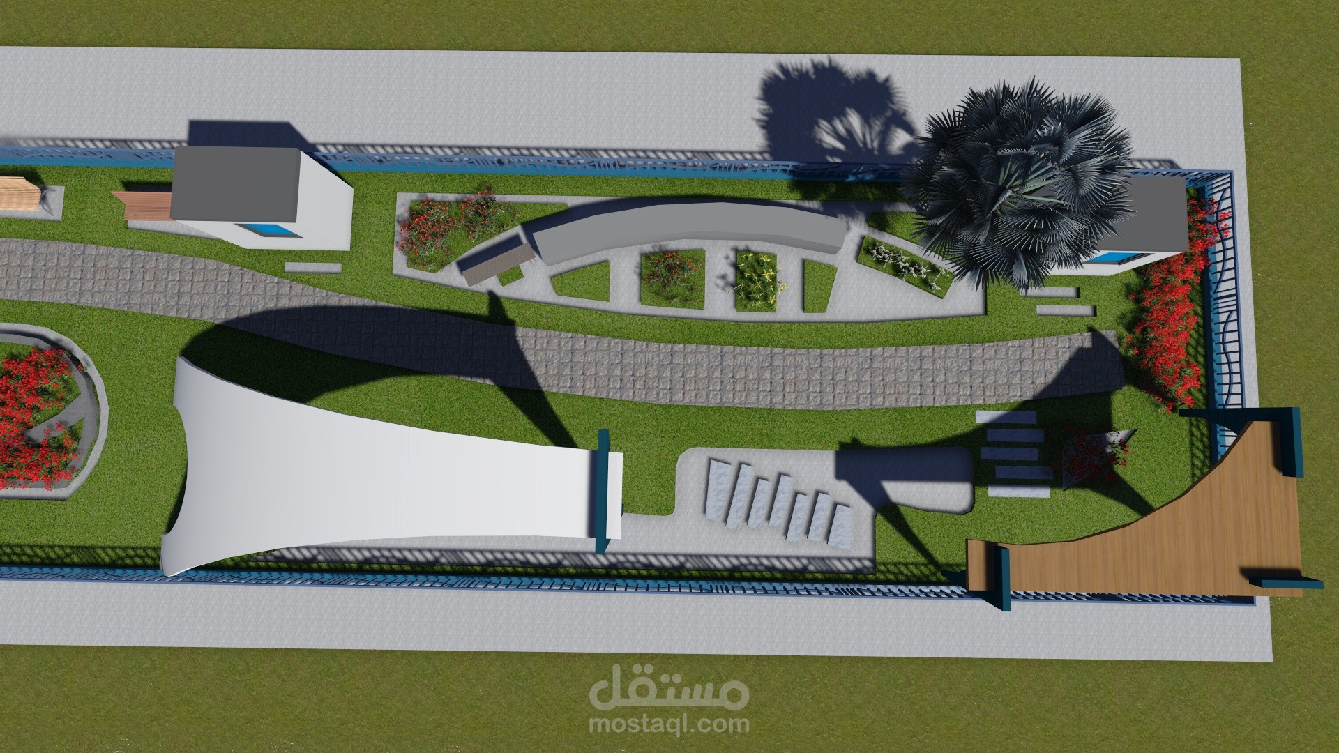 تصميم حديقة عامة