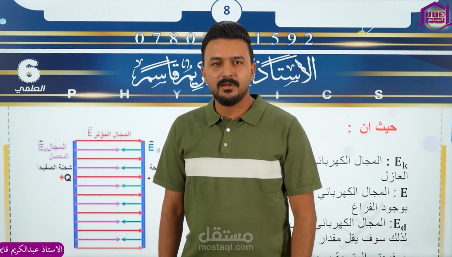 شرح العوازل الكهربائي وتأثيرها في المتسعة