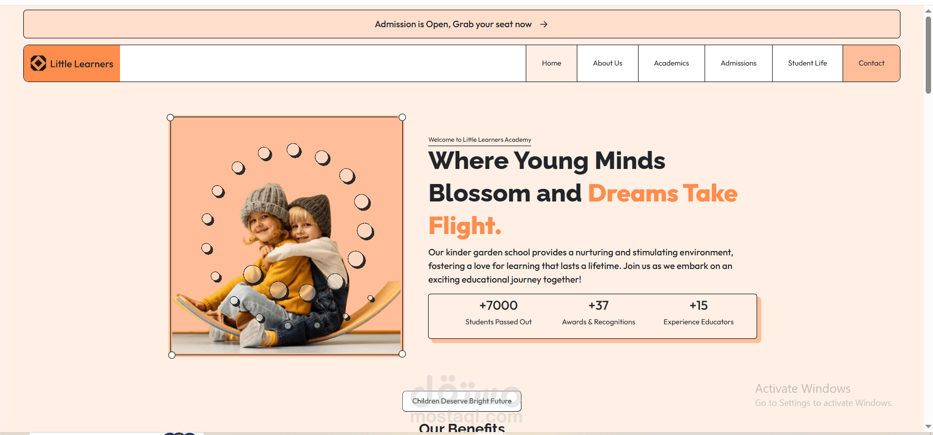 school website