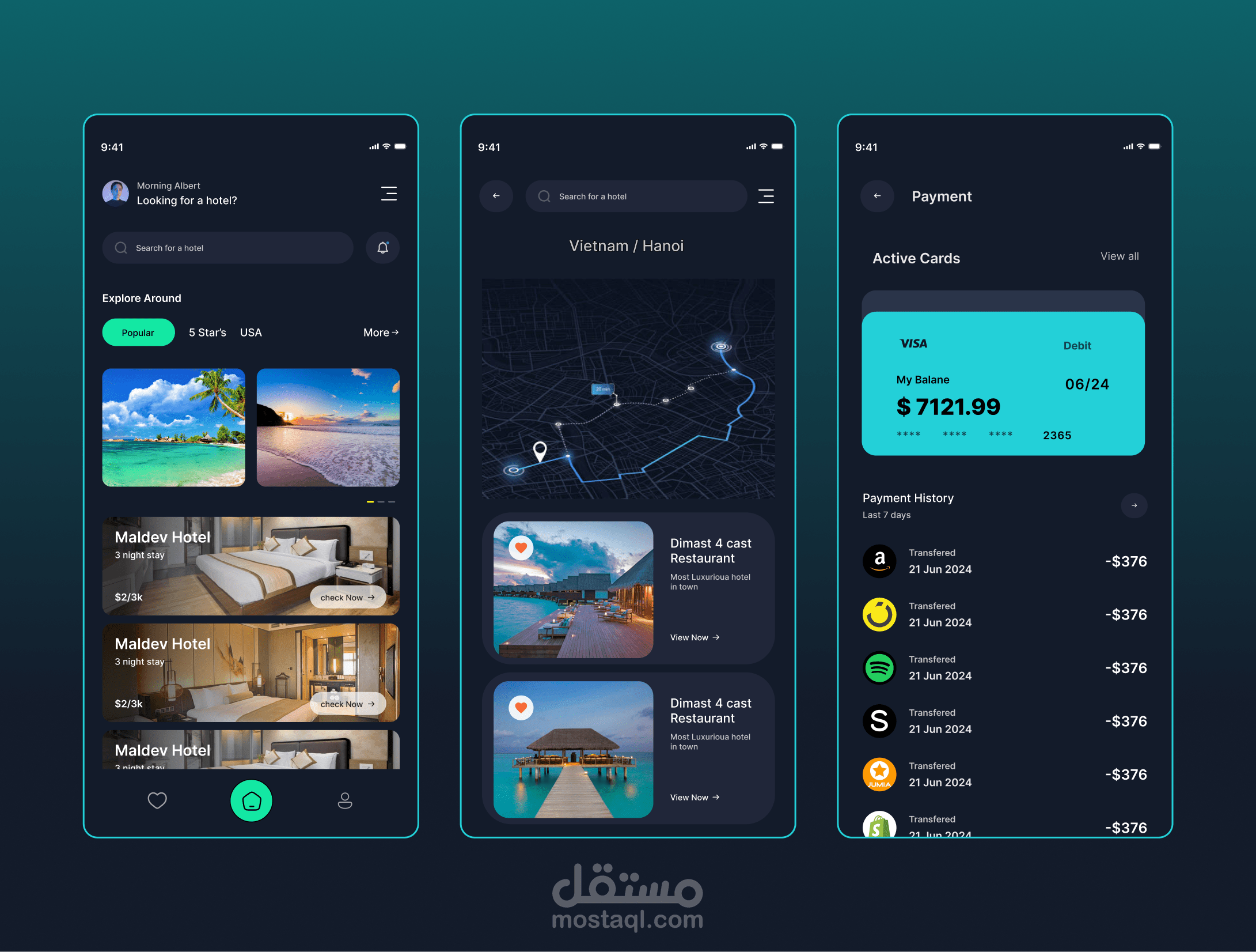 تصميم واجهة تطبيق حجوزات الفنادق – تجربة مستخدم سلسة وعصرية للمسافرين