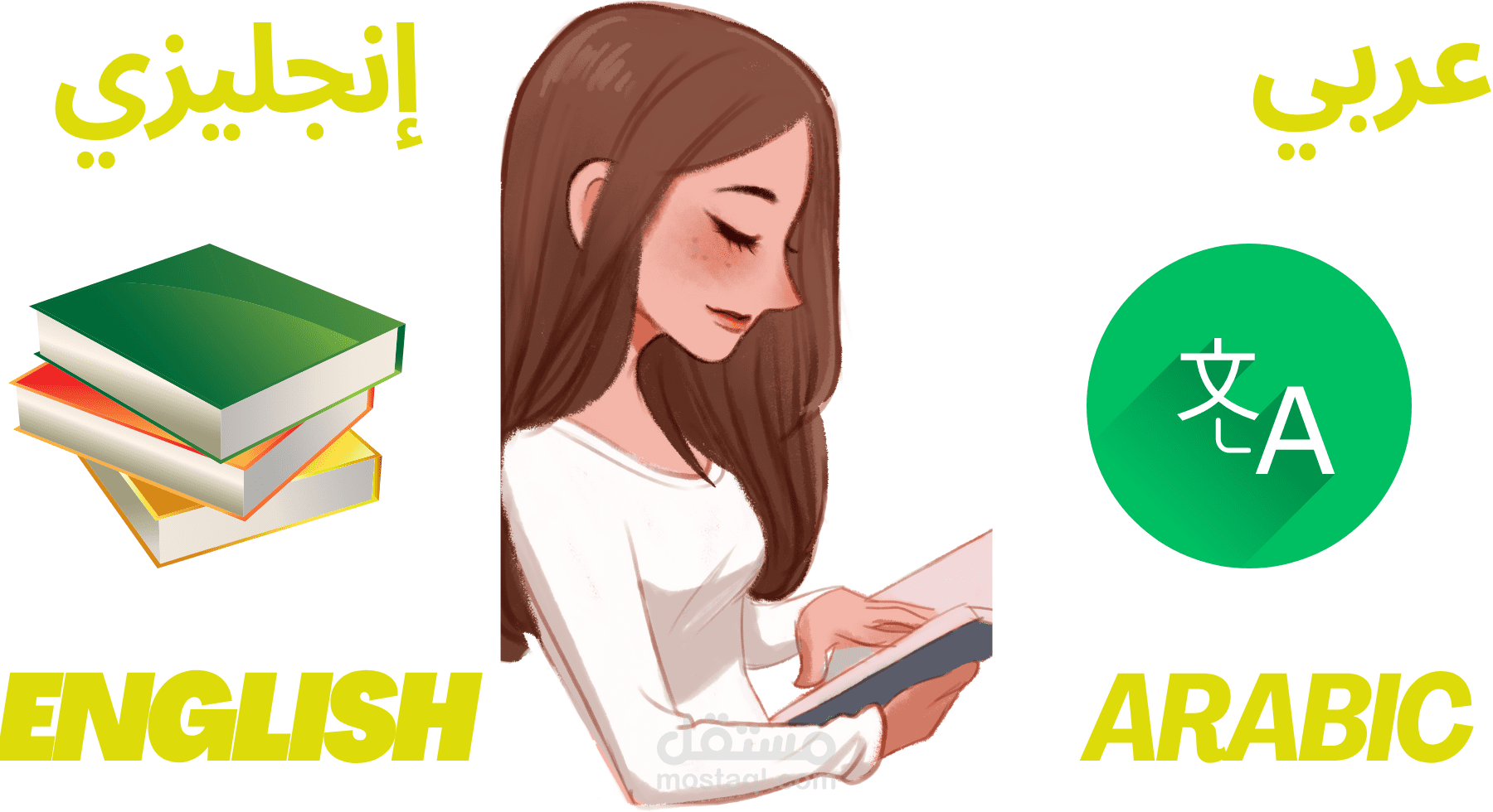ترجمة احترافية للمقالات بين العربية والإنجليزية بدقة وجودة عالية.