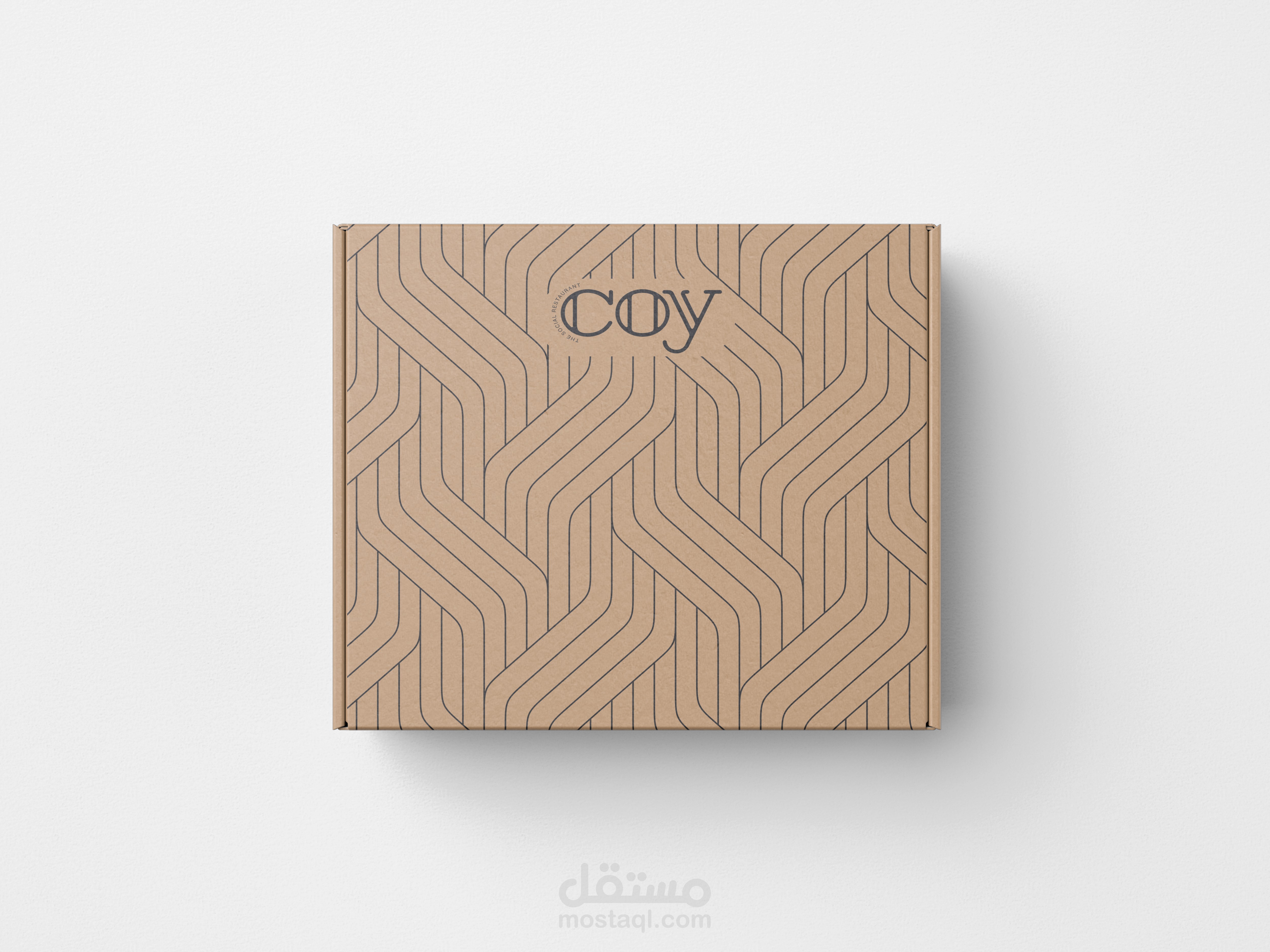 Coy ( pizza packaging design )