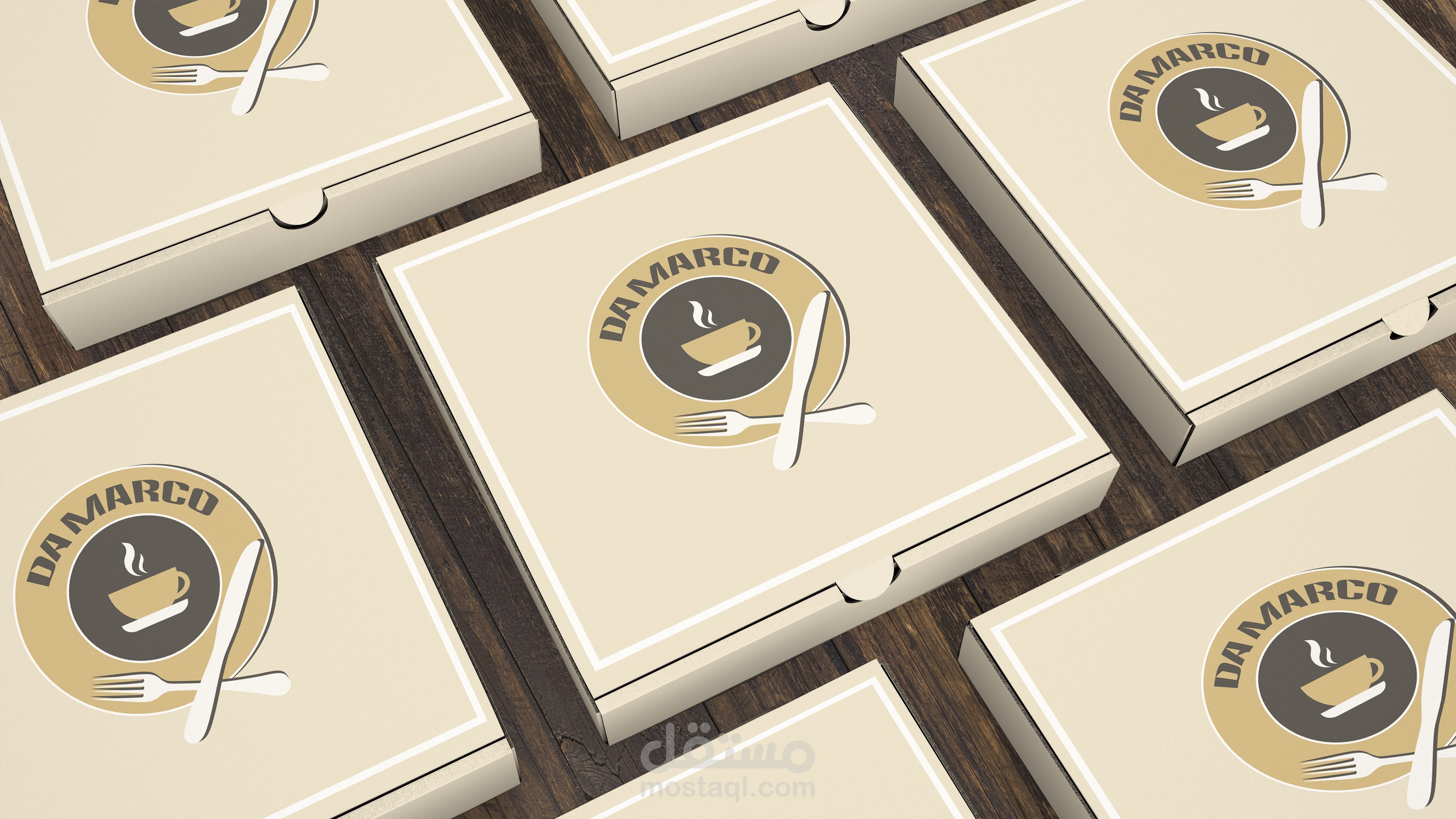 Da Marco ( pizza packaging design )